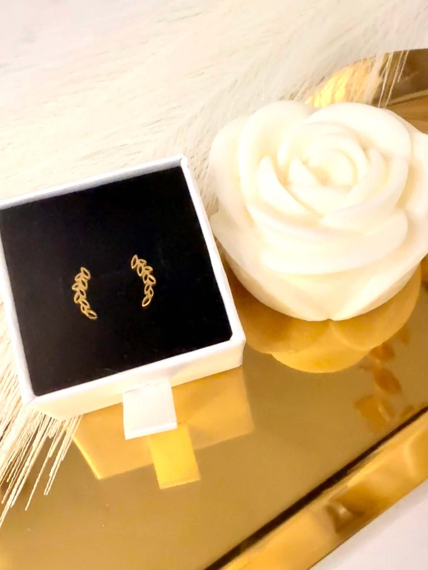 ARIANE - Boucles d'oreilles en acier inoxydable