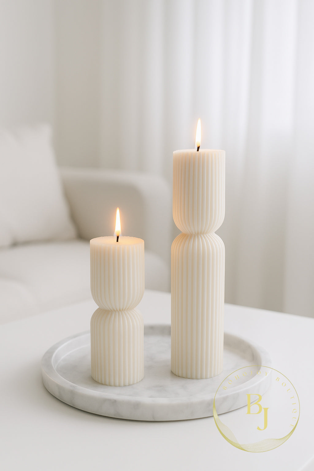 Bougies DUO GALET