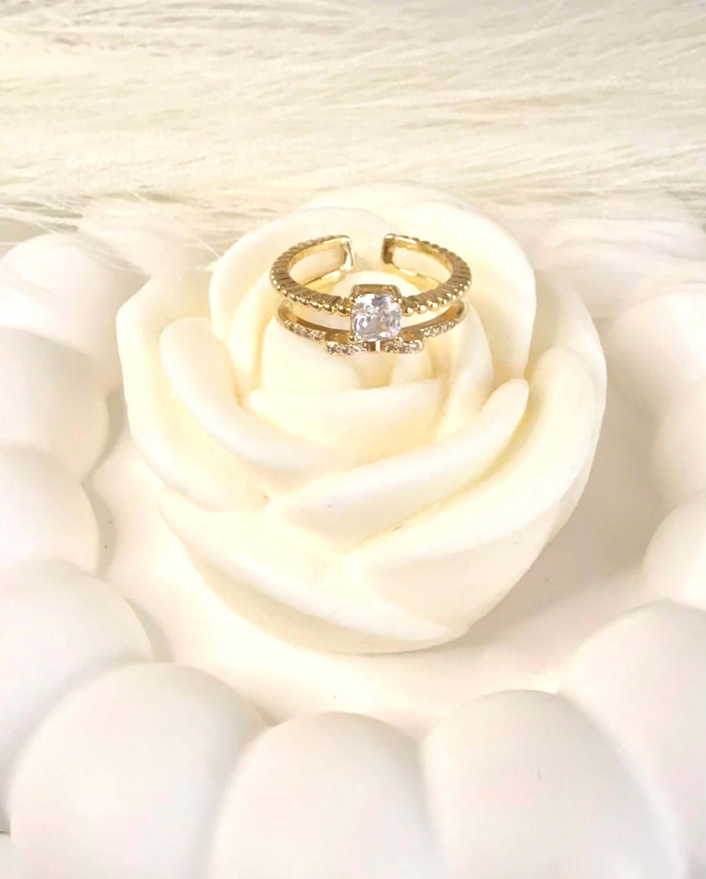 Bague ALIA - Élégance en Acier Inoxydable