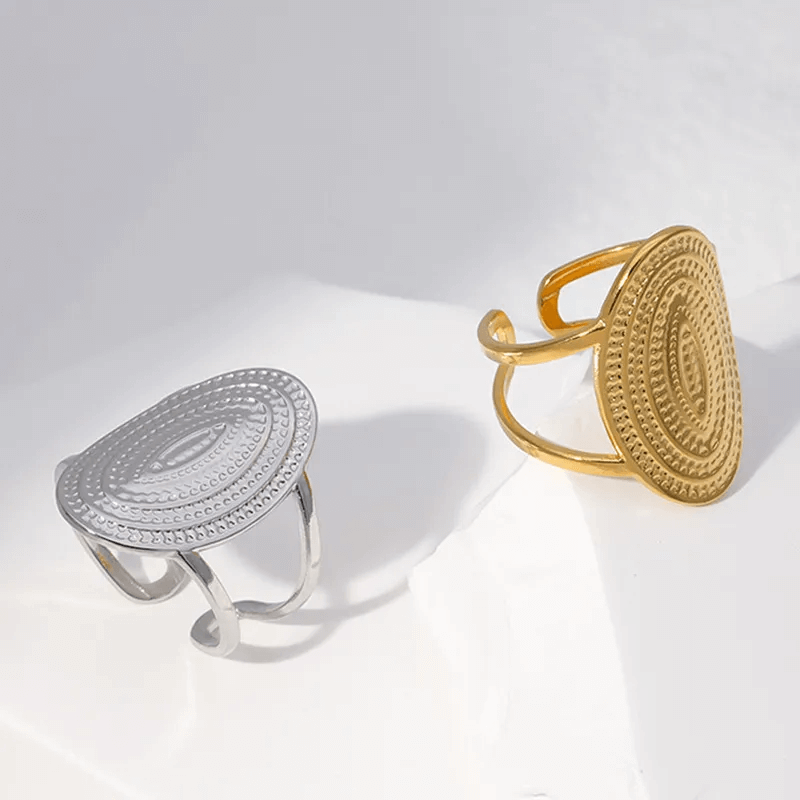 Bague Bohème PIA en Acier Inoxydable - Bohojoy