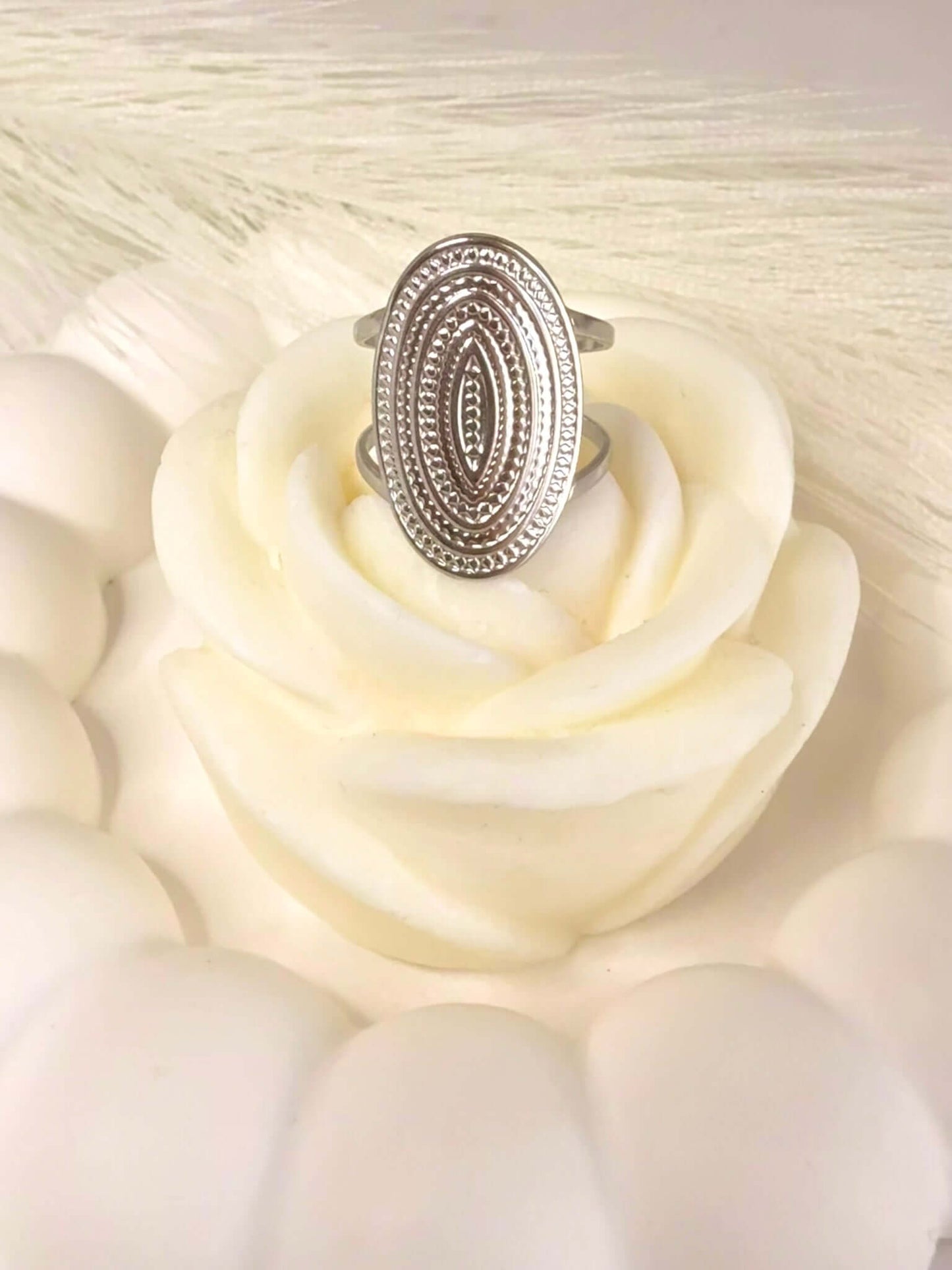 Bague Bohème PIA en Acier Inoxydable - Bohojoy