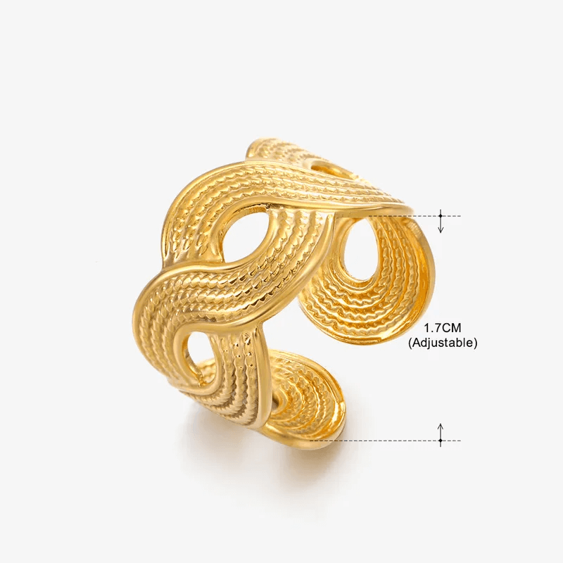 Bague CLEA - Design Géométrique Unique | Bohojoy
