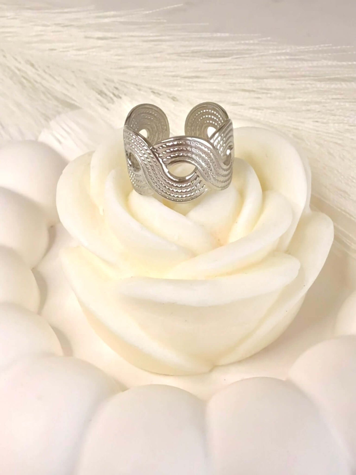 Bague CLEA - Design Géométrique Unique | Bohojoy