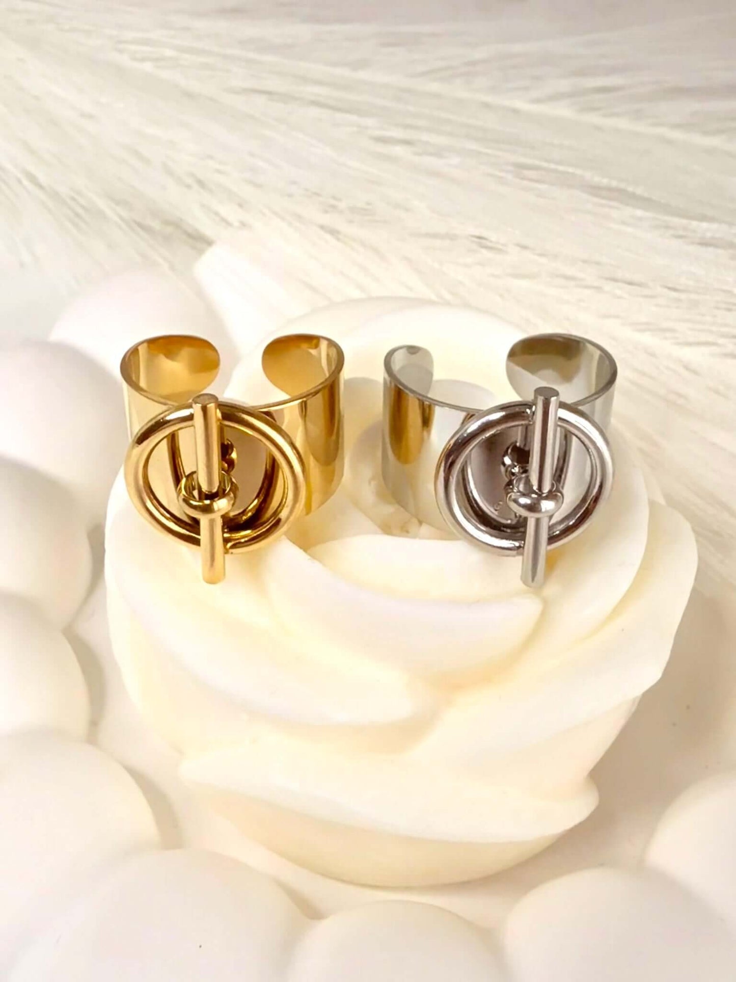 Bague ELSA en Acier Inoxydable - Bohojoy