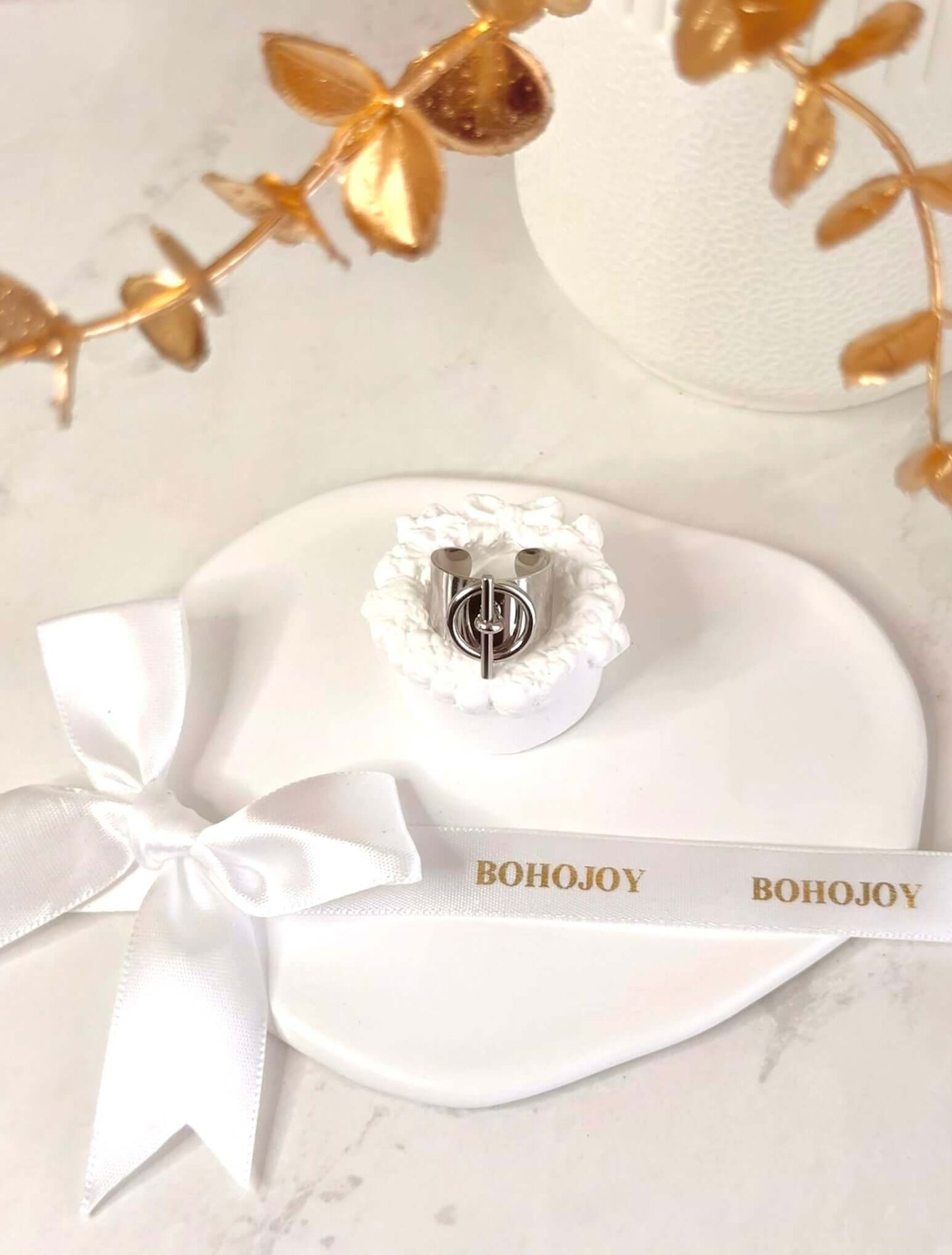 Bague ELSA en Acier Inoxydable - Bohojoy