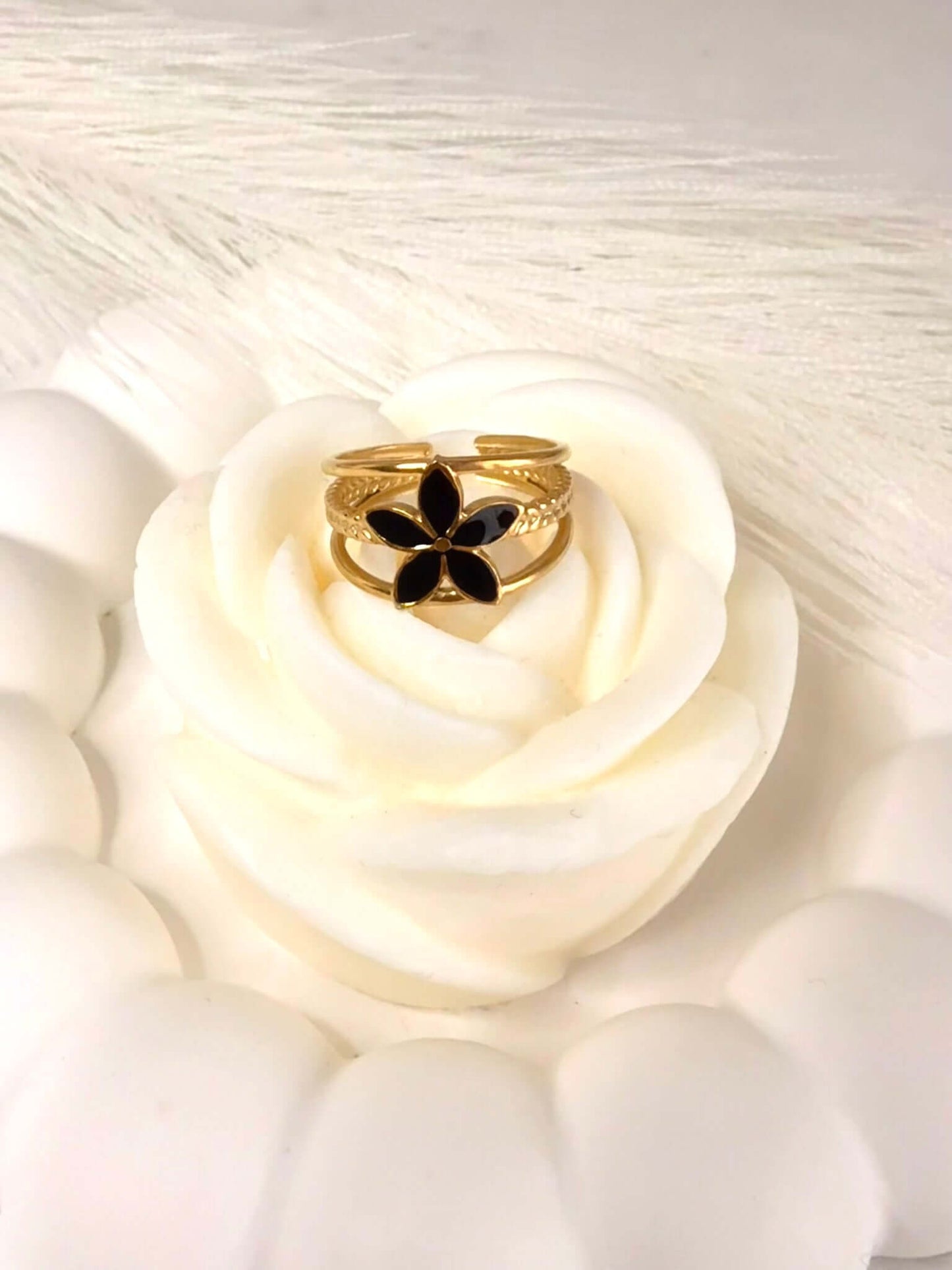 Bague JODIE en Acier Inoxydable - Bohojoy