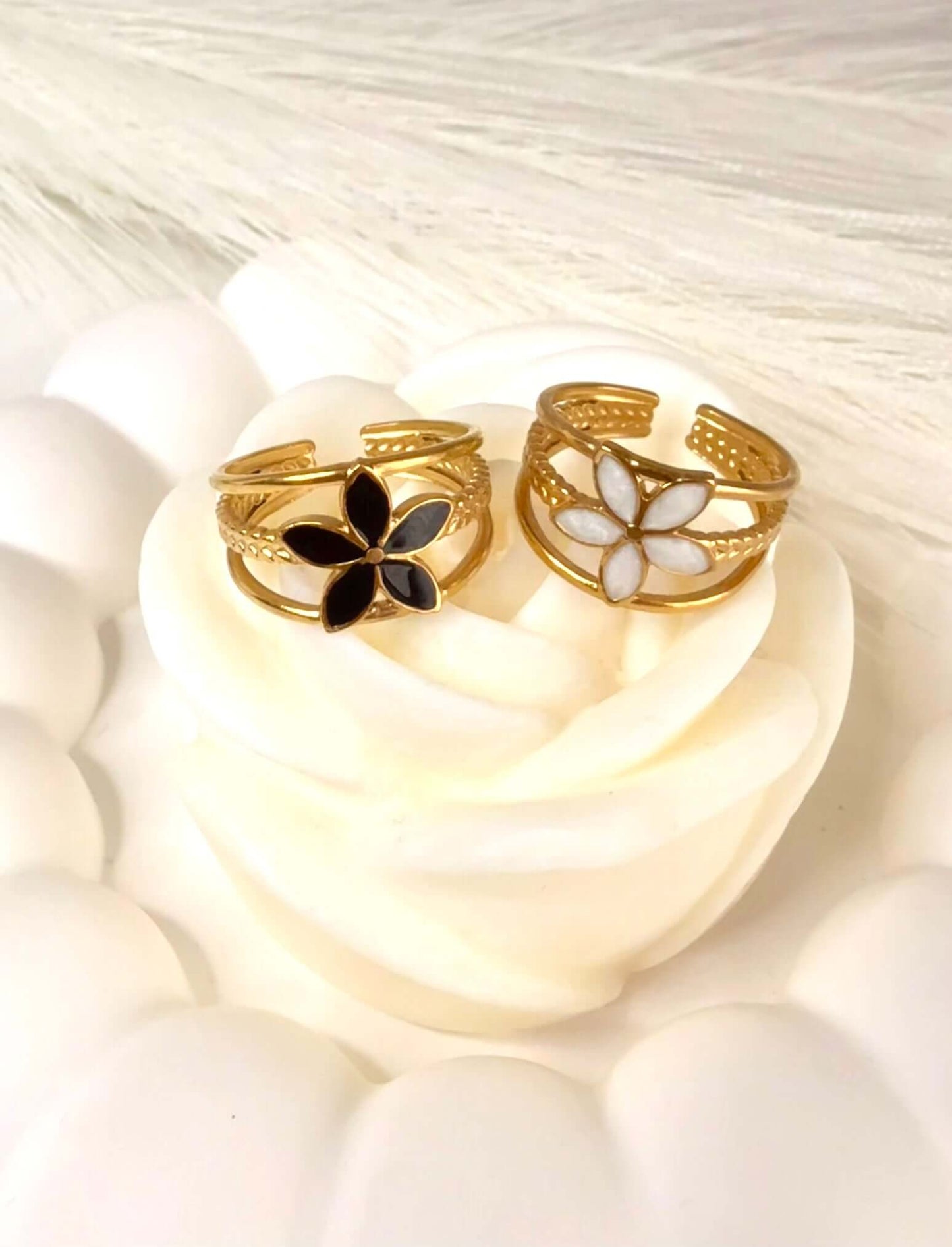 Bague JODIE en Acier Inoxydable - Bohojoy