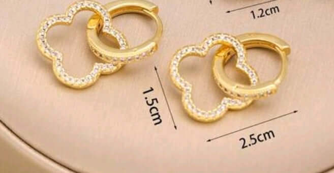 Boucles d'oreilles ARIANA - Acier Inoxydable & Élégance