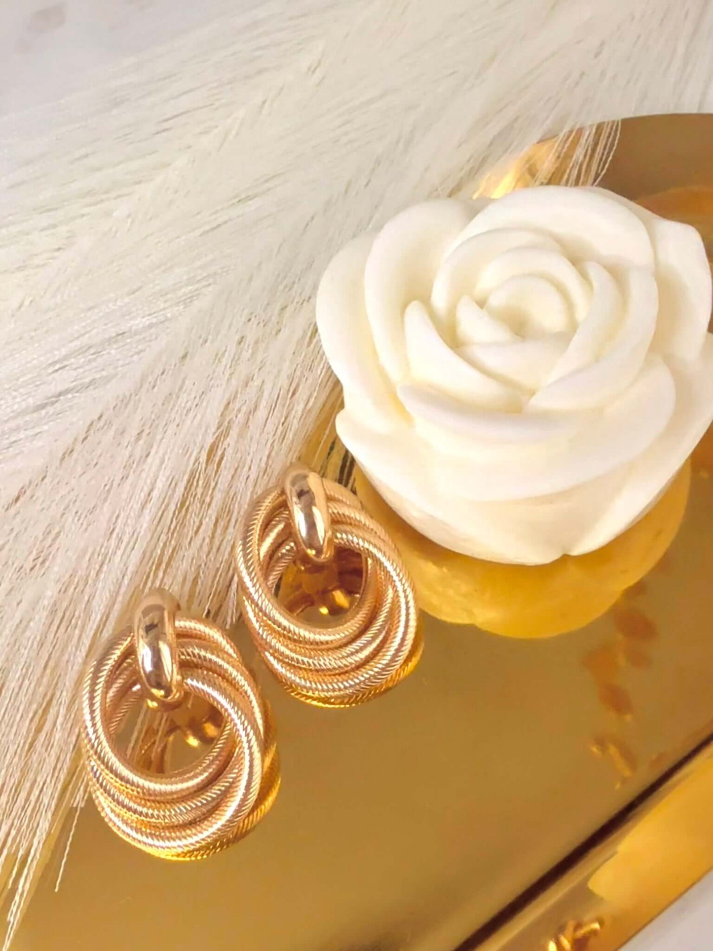 Boucles d'oreilles MILA - Créoles miniatures en acier inoxydable | Bohojoy