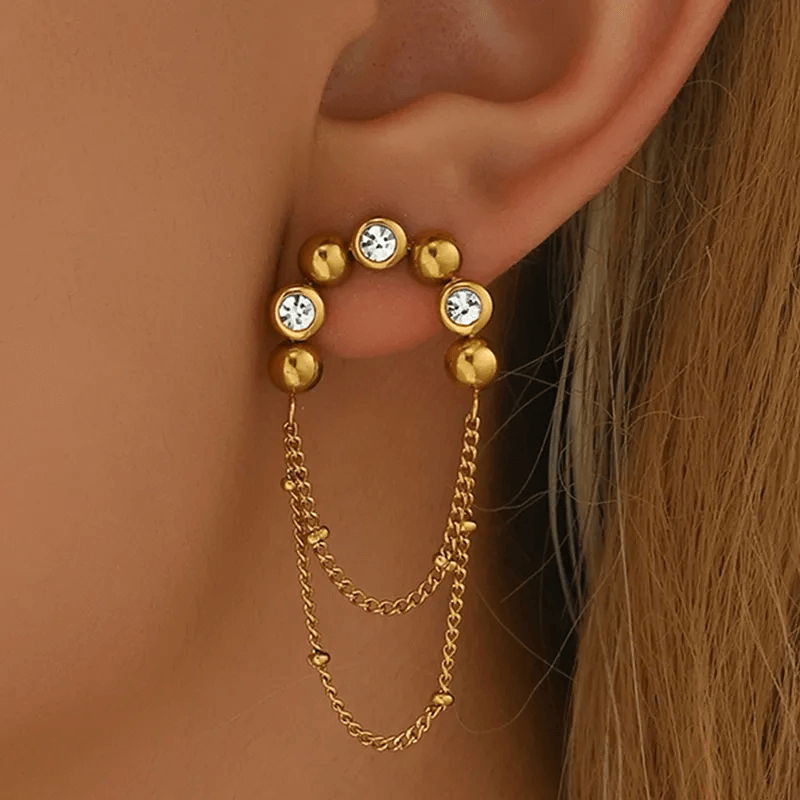 Boucles d'oreilles PALMA - Chic et Glamour