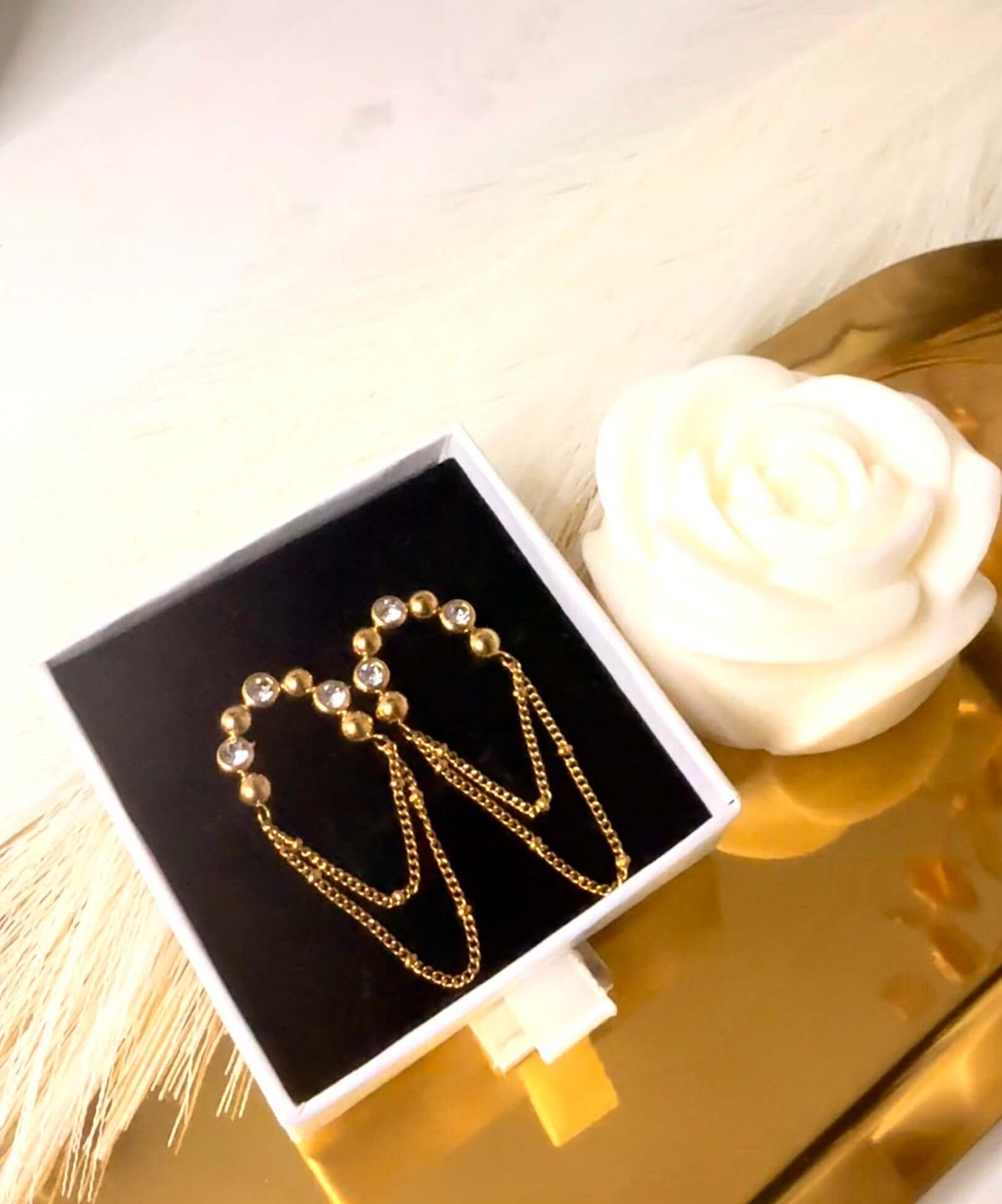 Boucles d'oreilles PALMA - Chic et Glamour