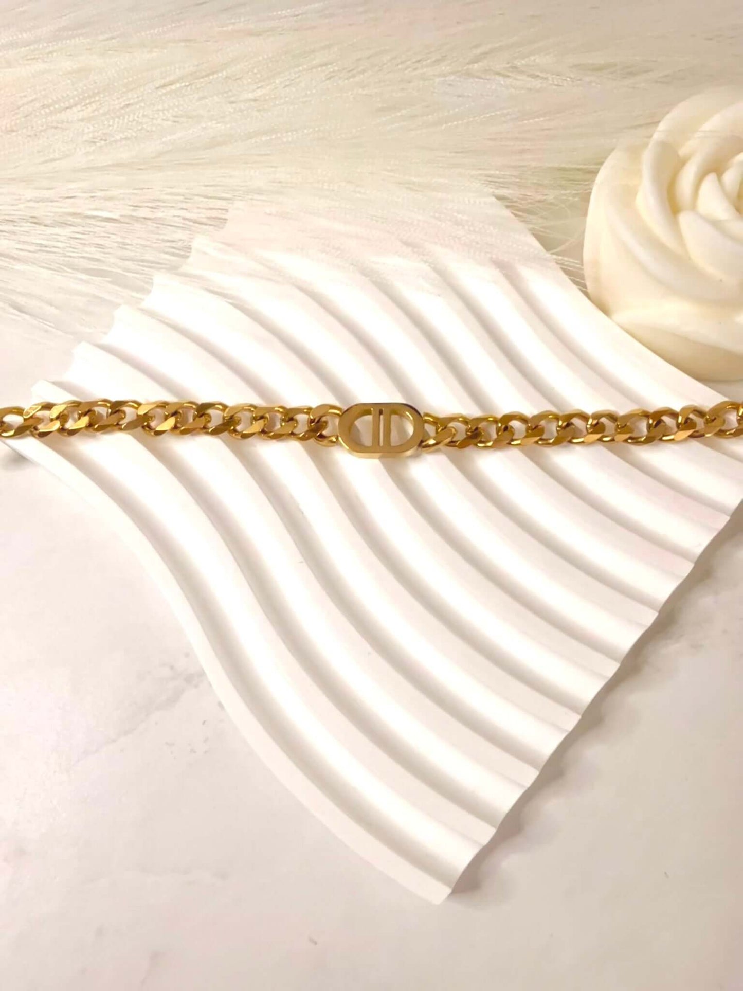 Bracelet AVA Doré en Acier Inoxydable - Bohojoy