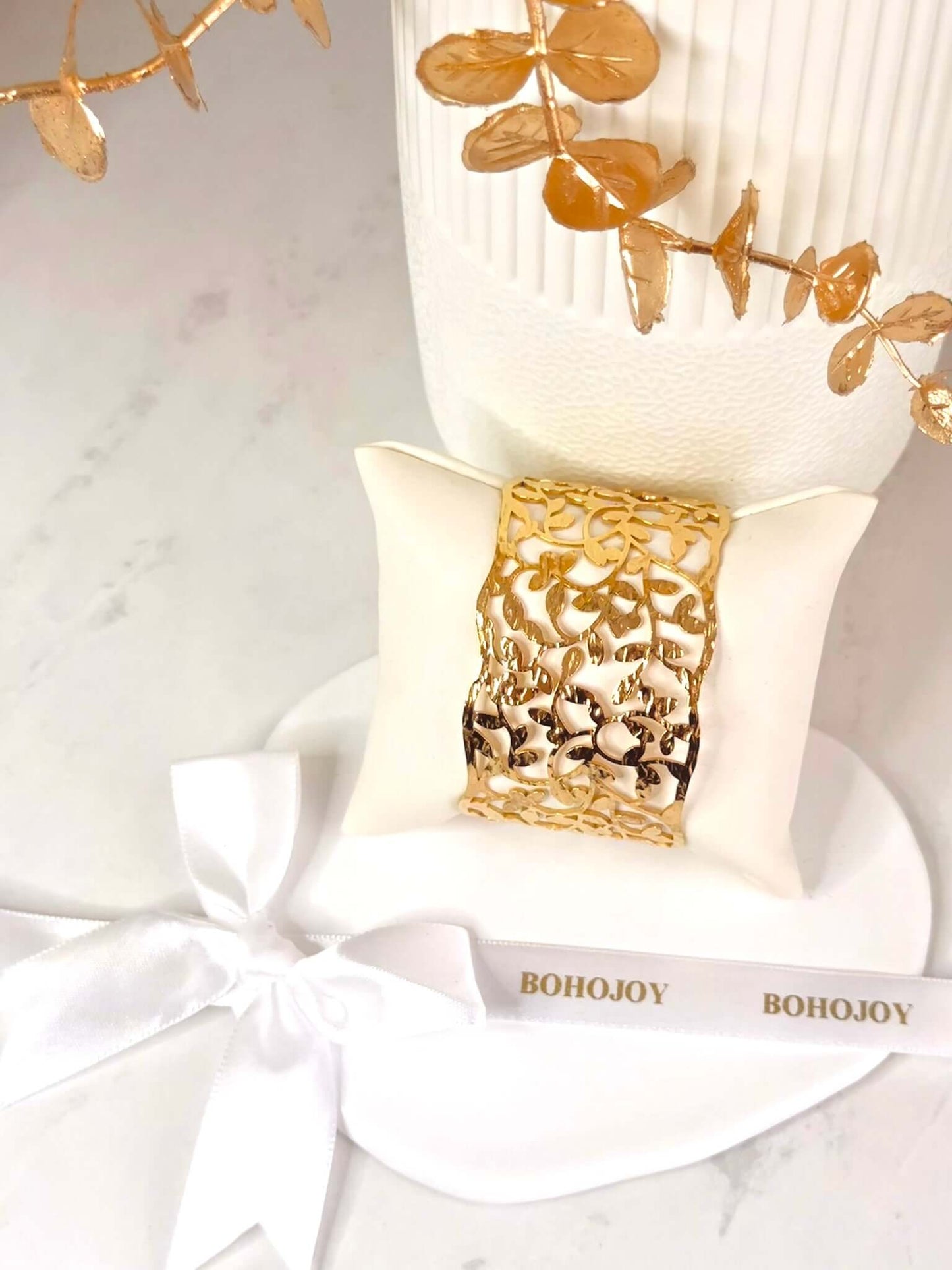 Bracelet Manchette OLYMPE en Acier Inoxydable