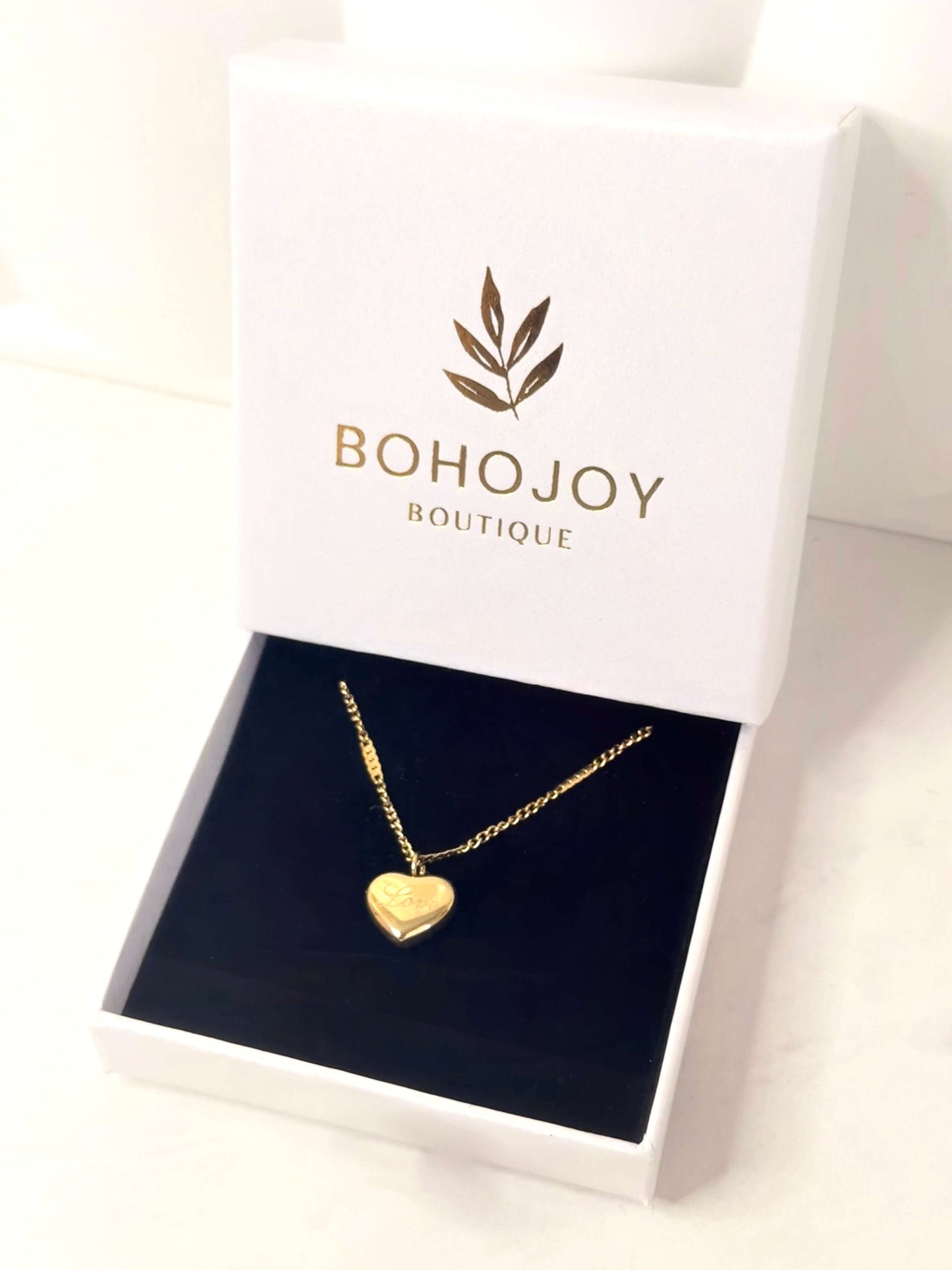 Coffret AMOR - Bijoux en acier & bougie artisanale | Bohojoy