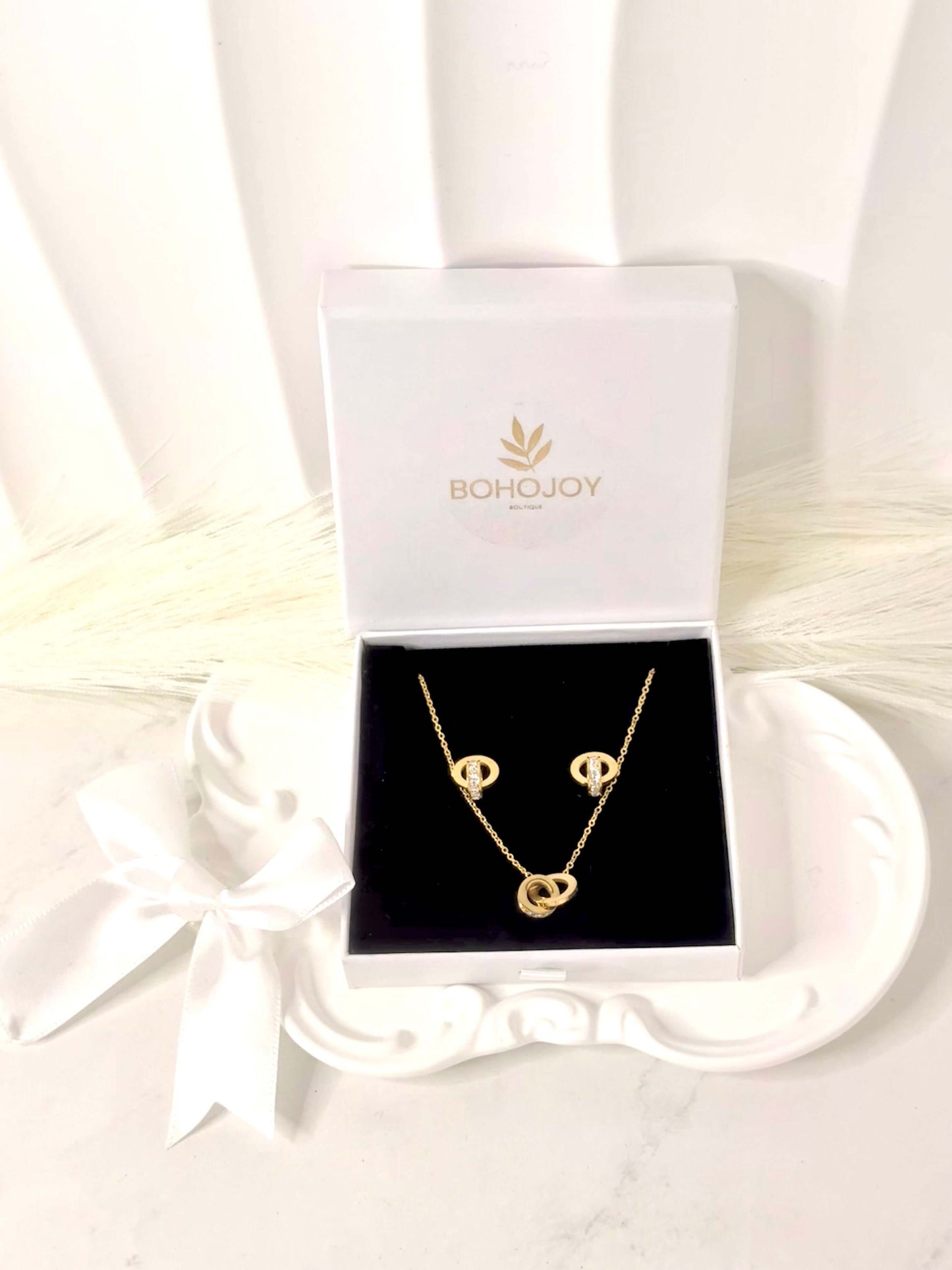 Coffret GOLD - Parure acier inoxydable | Bohojoy