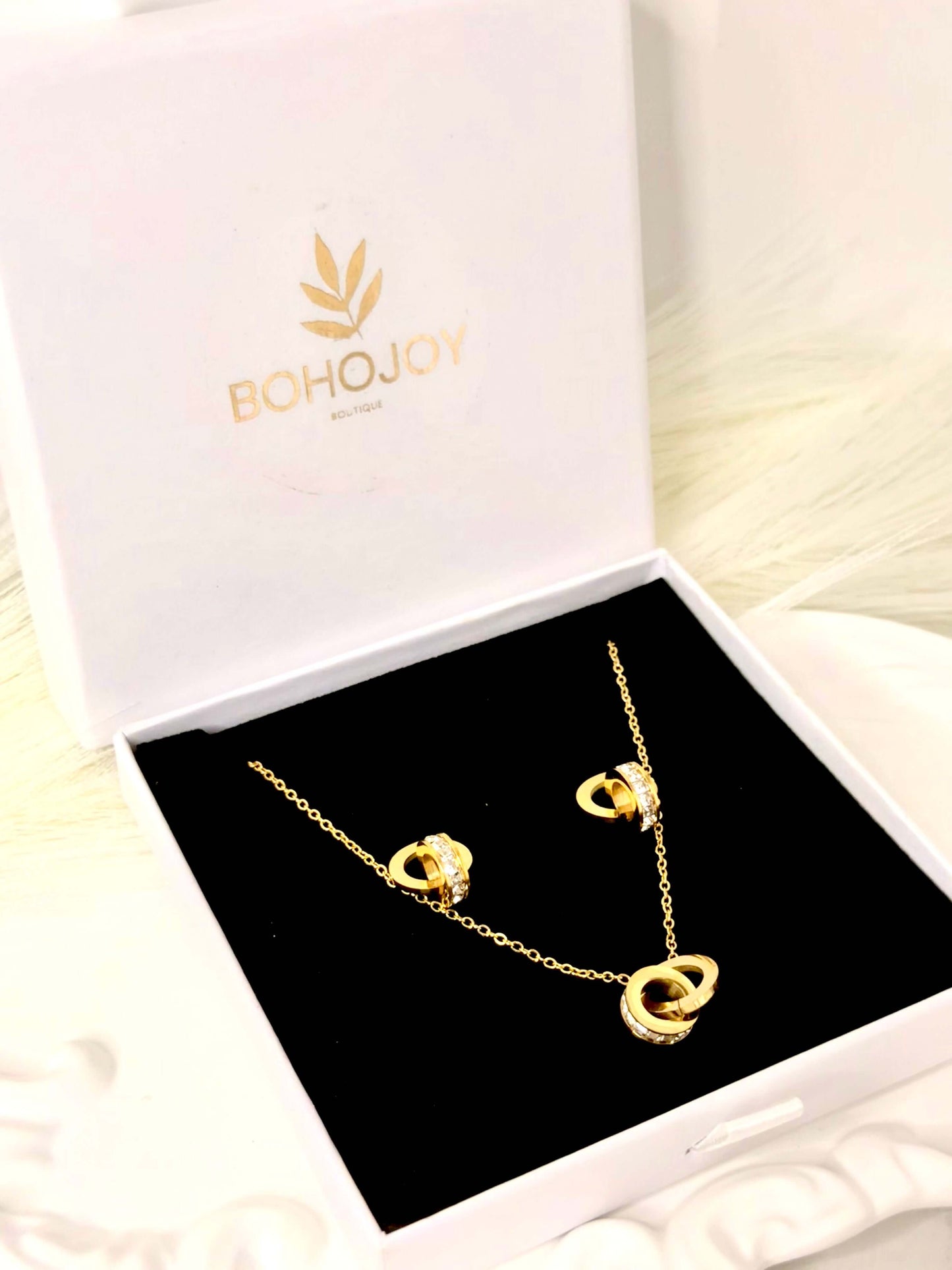 Coffret GOLD - Parure acier inoxydable | Bohojoy