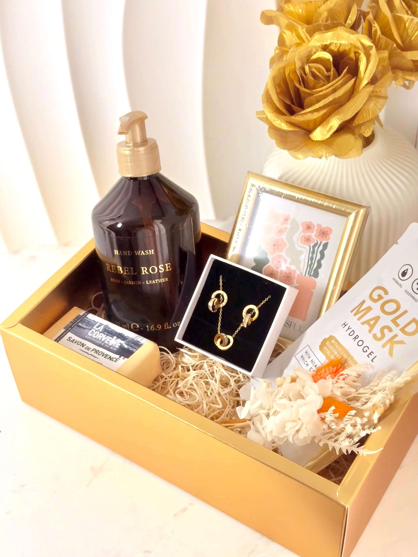 Coffret GOLD - Parure acier inoxydable | Bohojoy