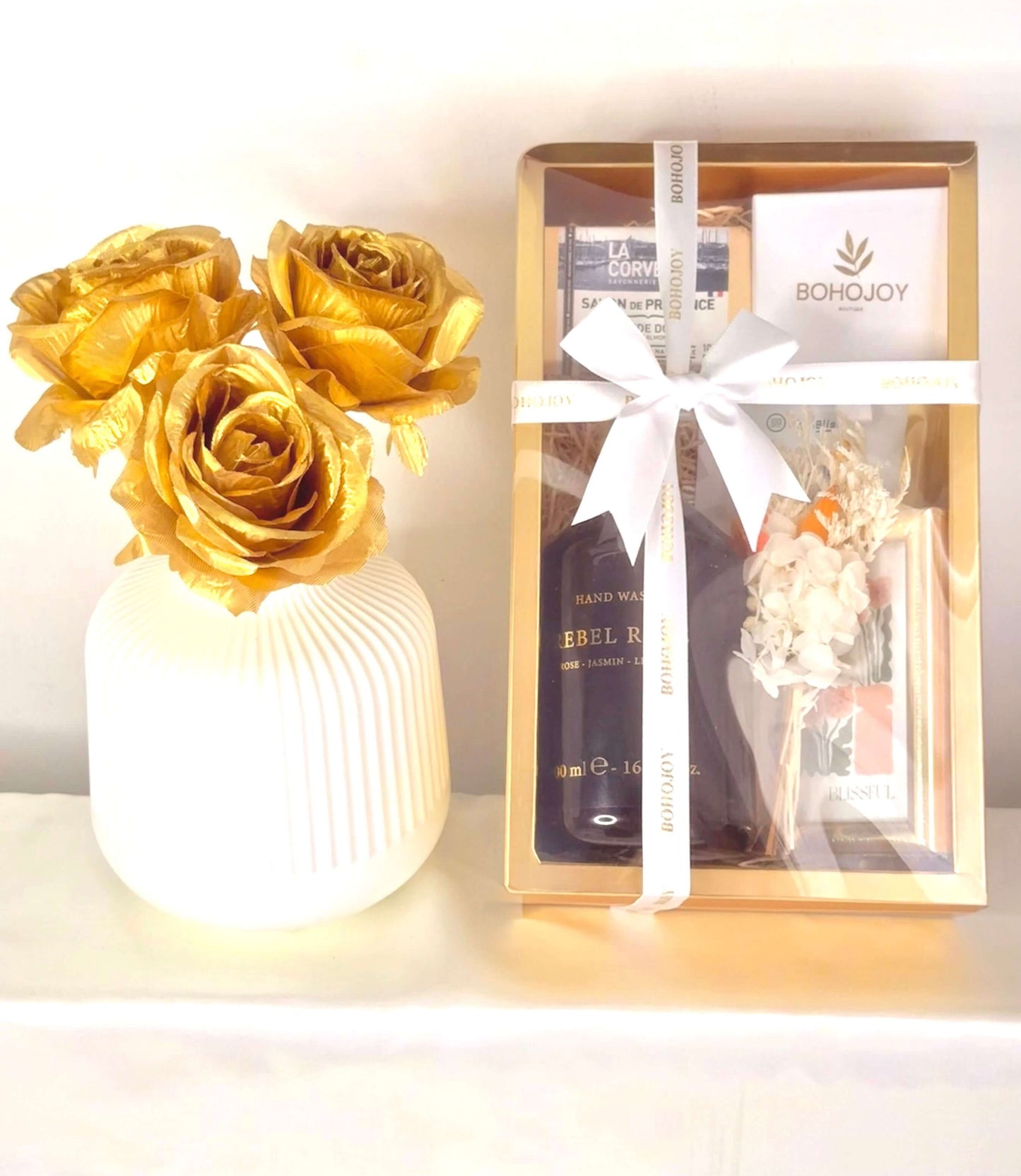 Coffret GOLD - Parure acier inoxydable | Bohojoy