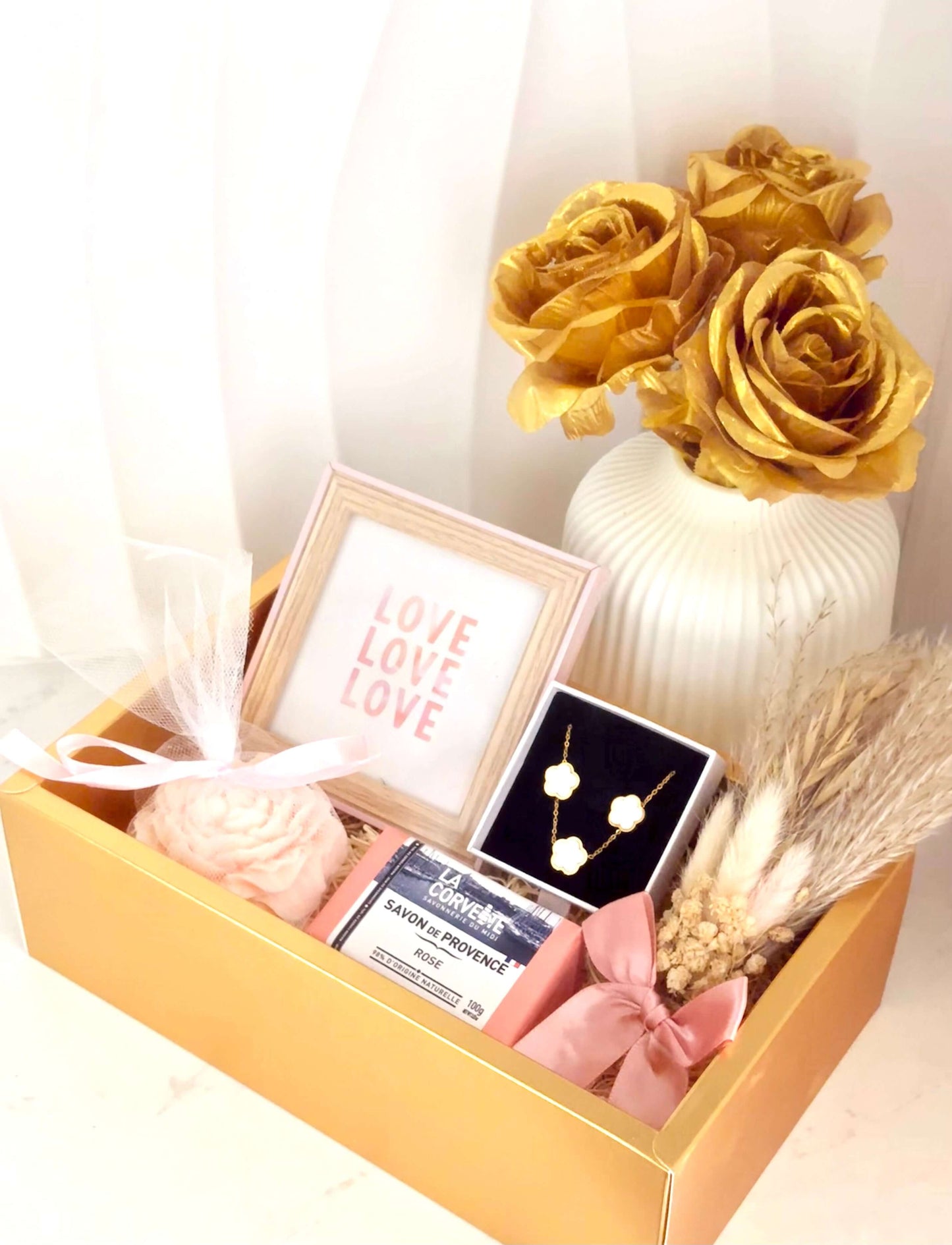 Coffret ROSA - Douceur et romantisme en cadeau | Bohojoy