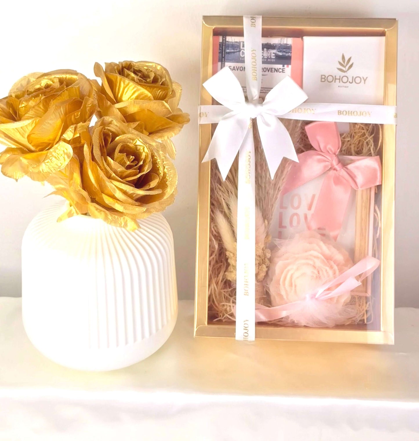 Coffret ROSA - Douceur et romantisme en cadeau | Bohojoy