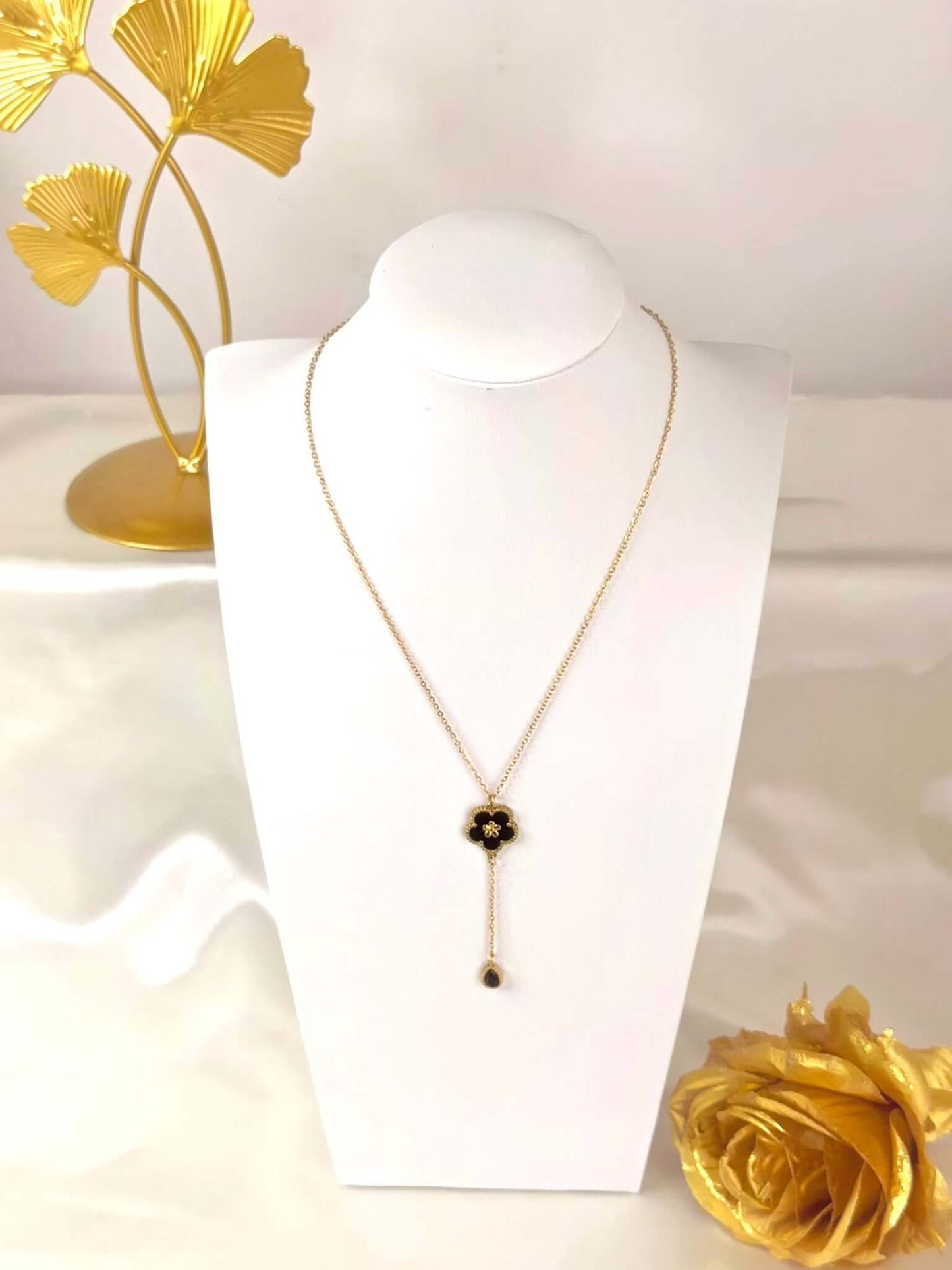 Collier Fanny en Acier Inoxydable - Bijoux Uniques