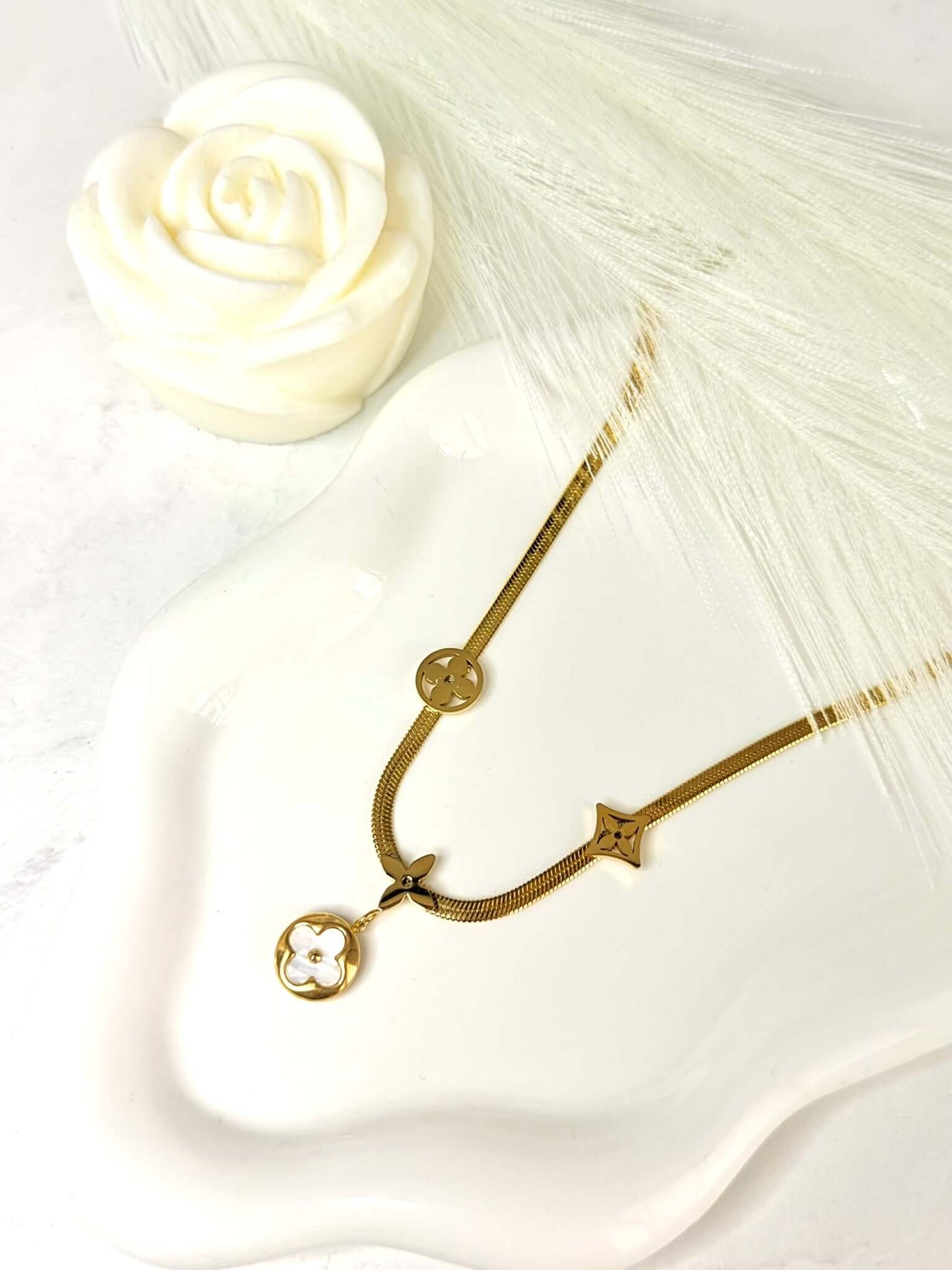 Collier VANITY en Acier Inoxydable - Bohojoy