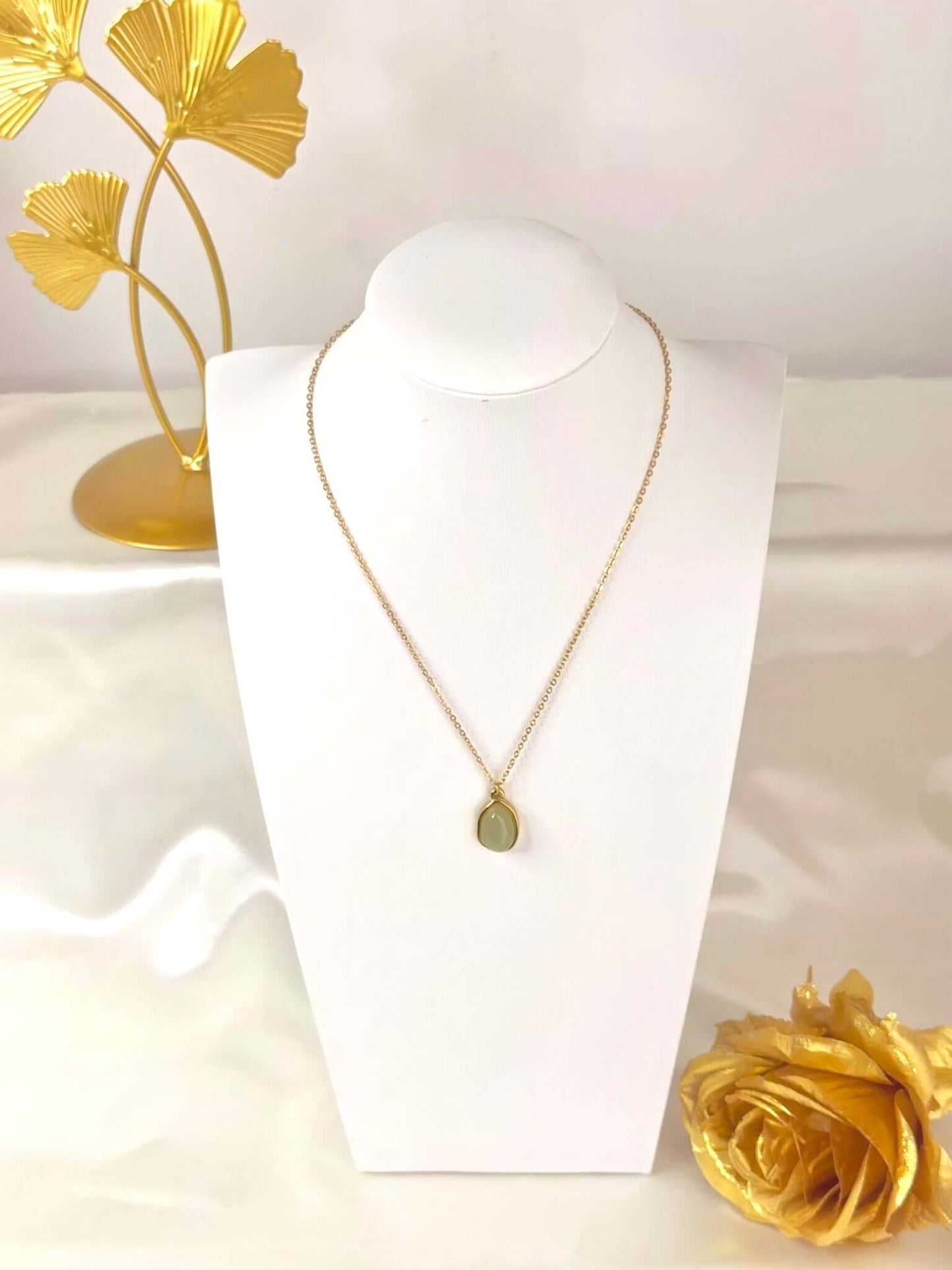 HILONA Collier en Pierre Naturelle | Bohojoy