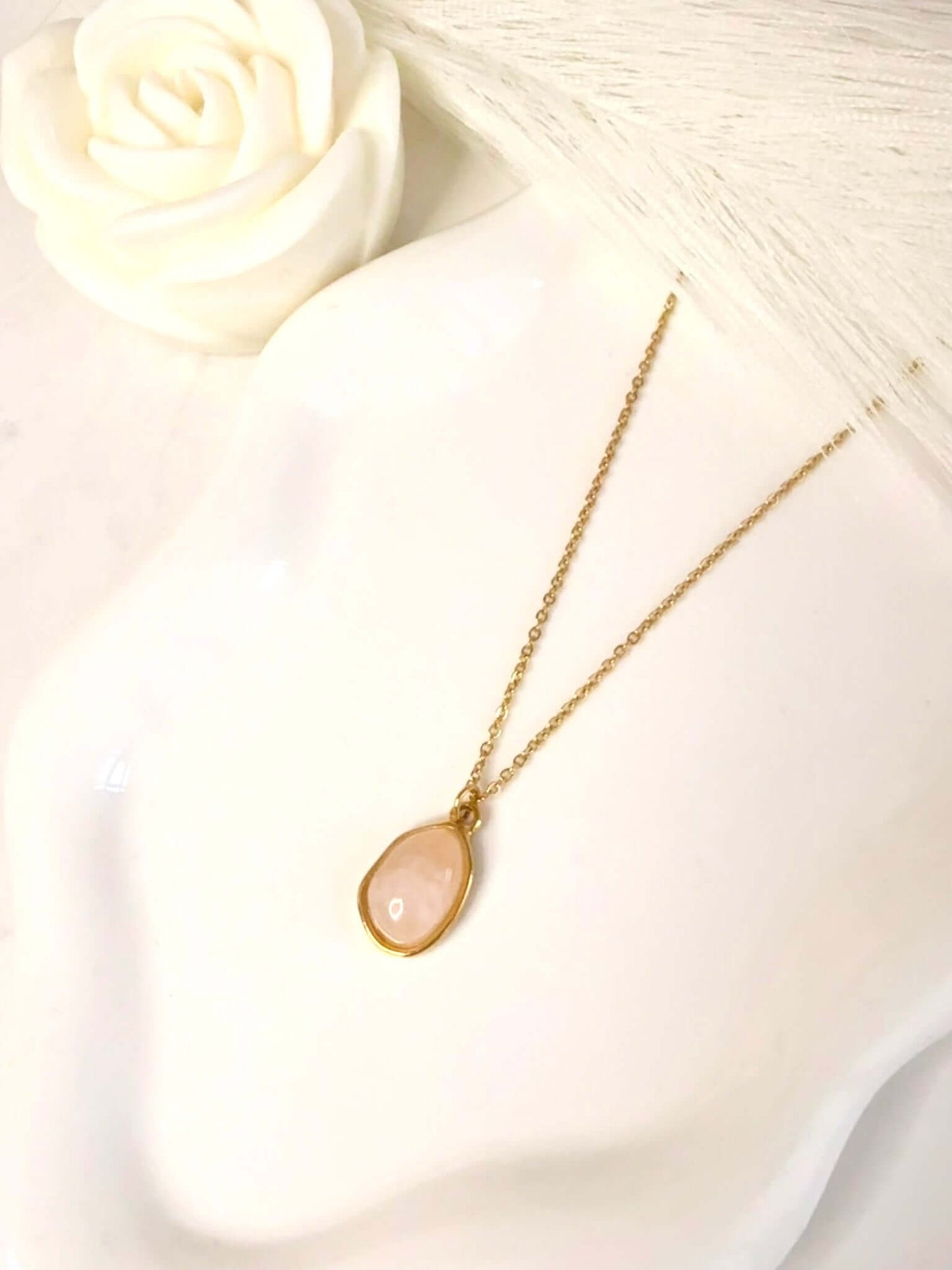 HILONA Collier en Pierre Naturelle | Bohojoy