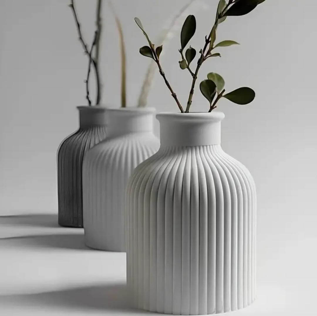 Mini Vase en Résine Jesmonite - Artisanat Français fait main | Bohojoy