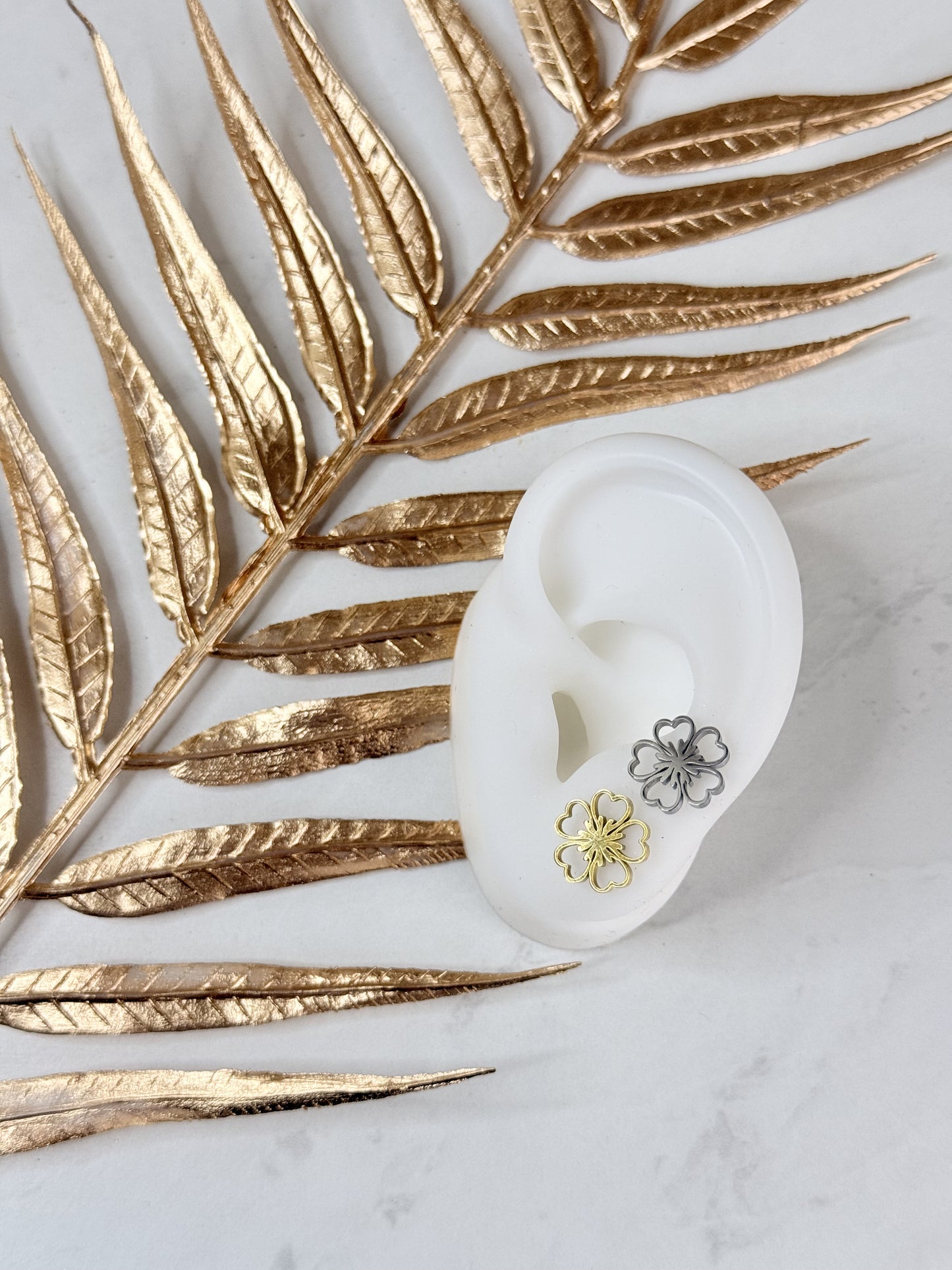 SHINY - Boucles d'oreilles en Acier Inoxydable