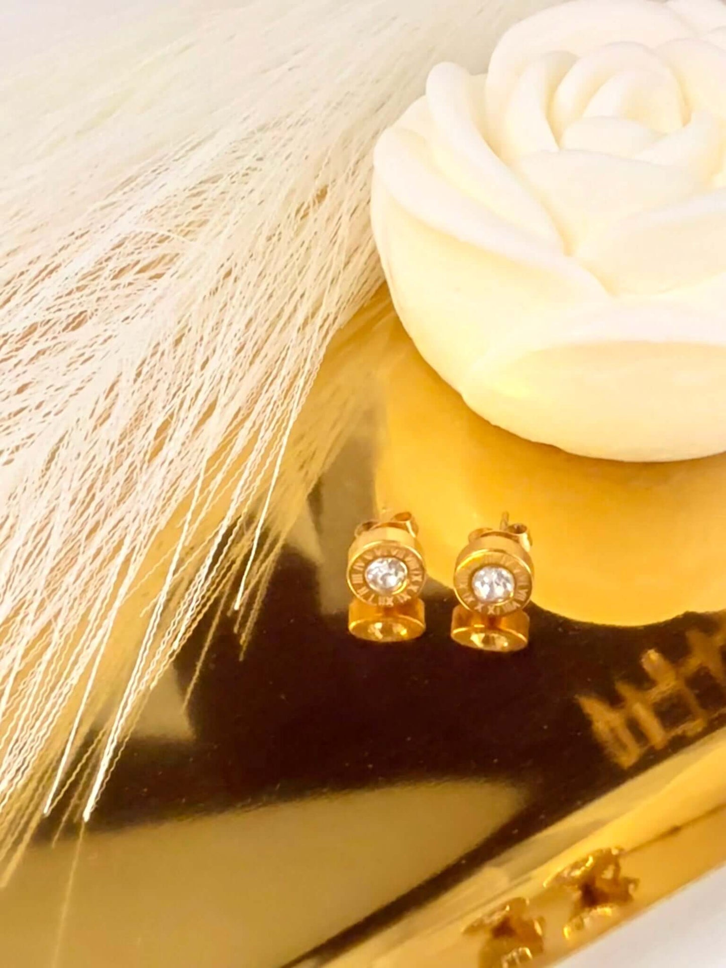 VANITA - Boucles d’oreilles en Acier Inoxydable