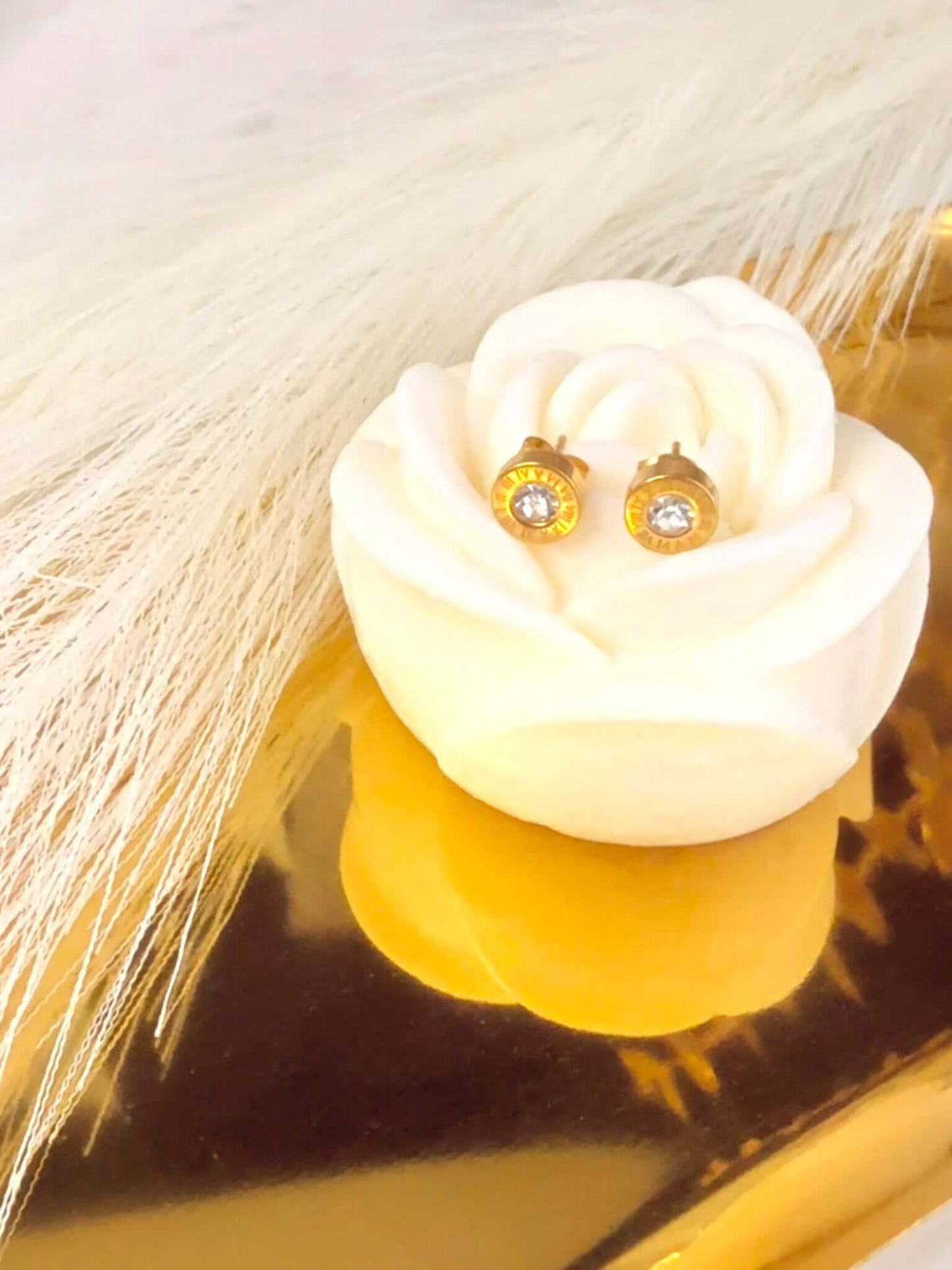 VANITA - Boucles d’oreilles en Acier Inoxydable