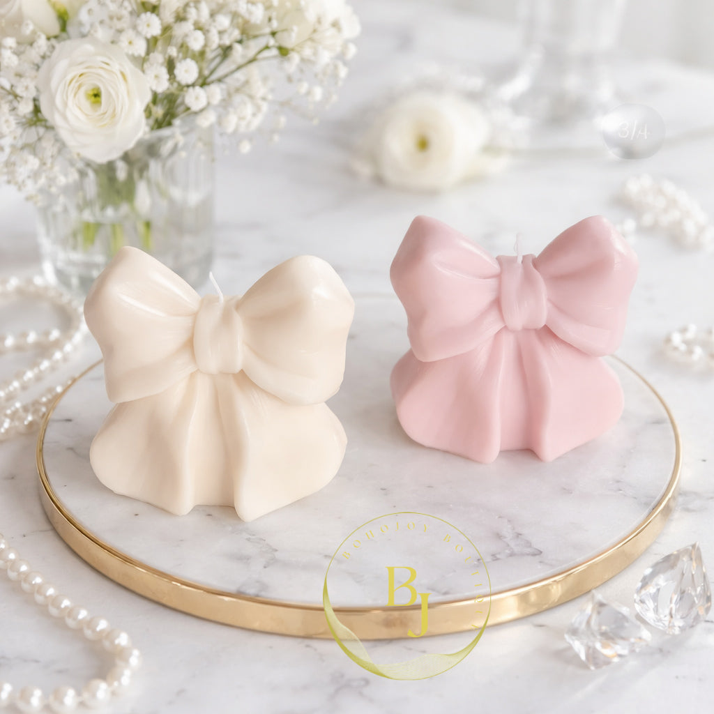 Bougie NOEUD CHIC - BOHOJOY