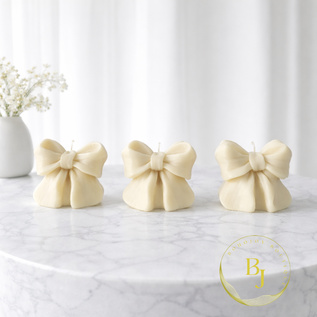 Bougie NOEUD CHIC - BOHOJOY