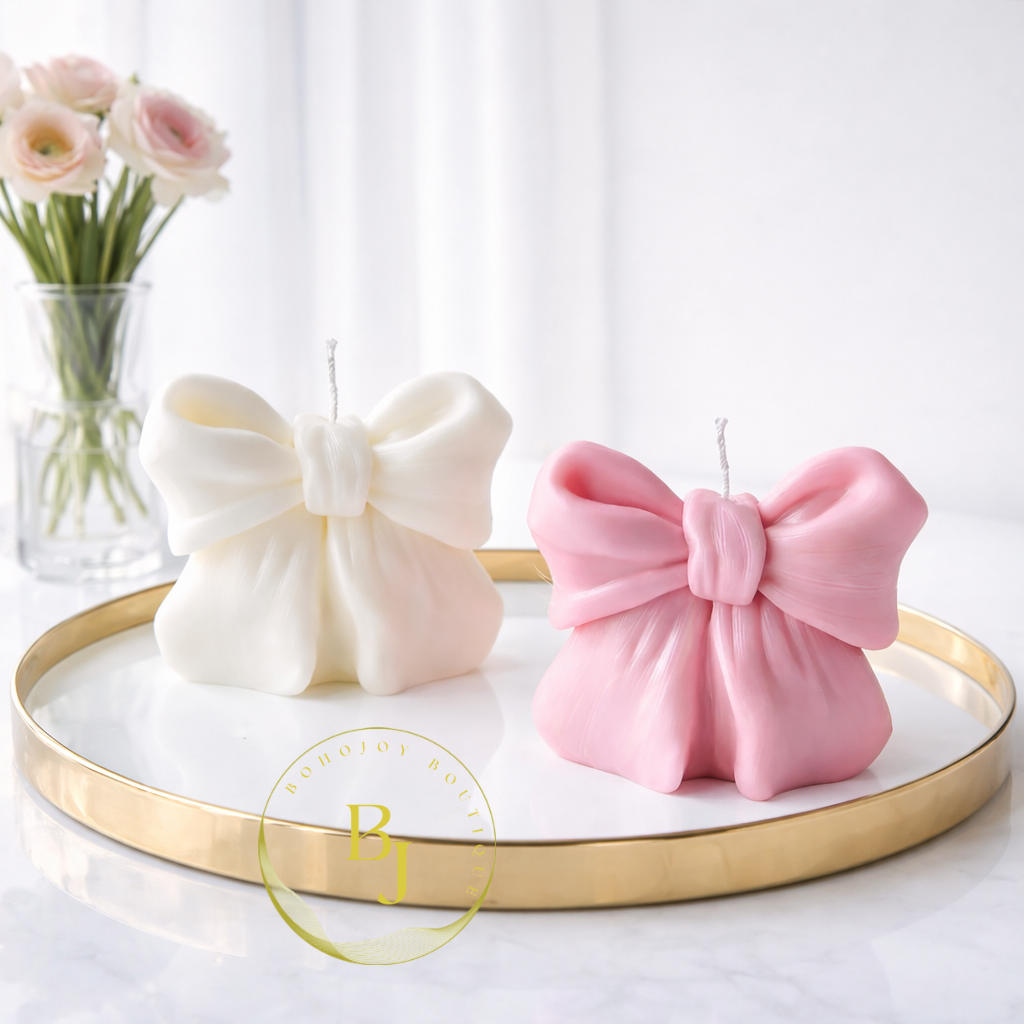 Bougie NOEUD CHIC - BOHOJOY