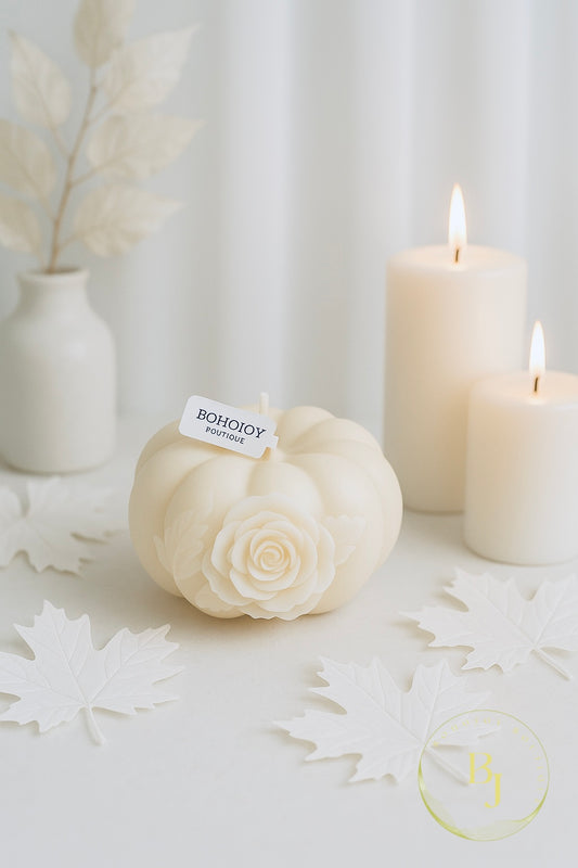 Bougie Citrouille ENCHANTÉE