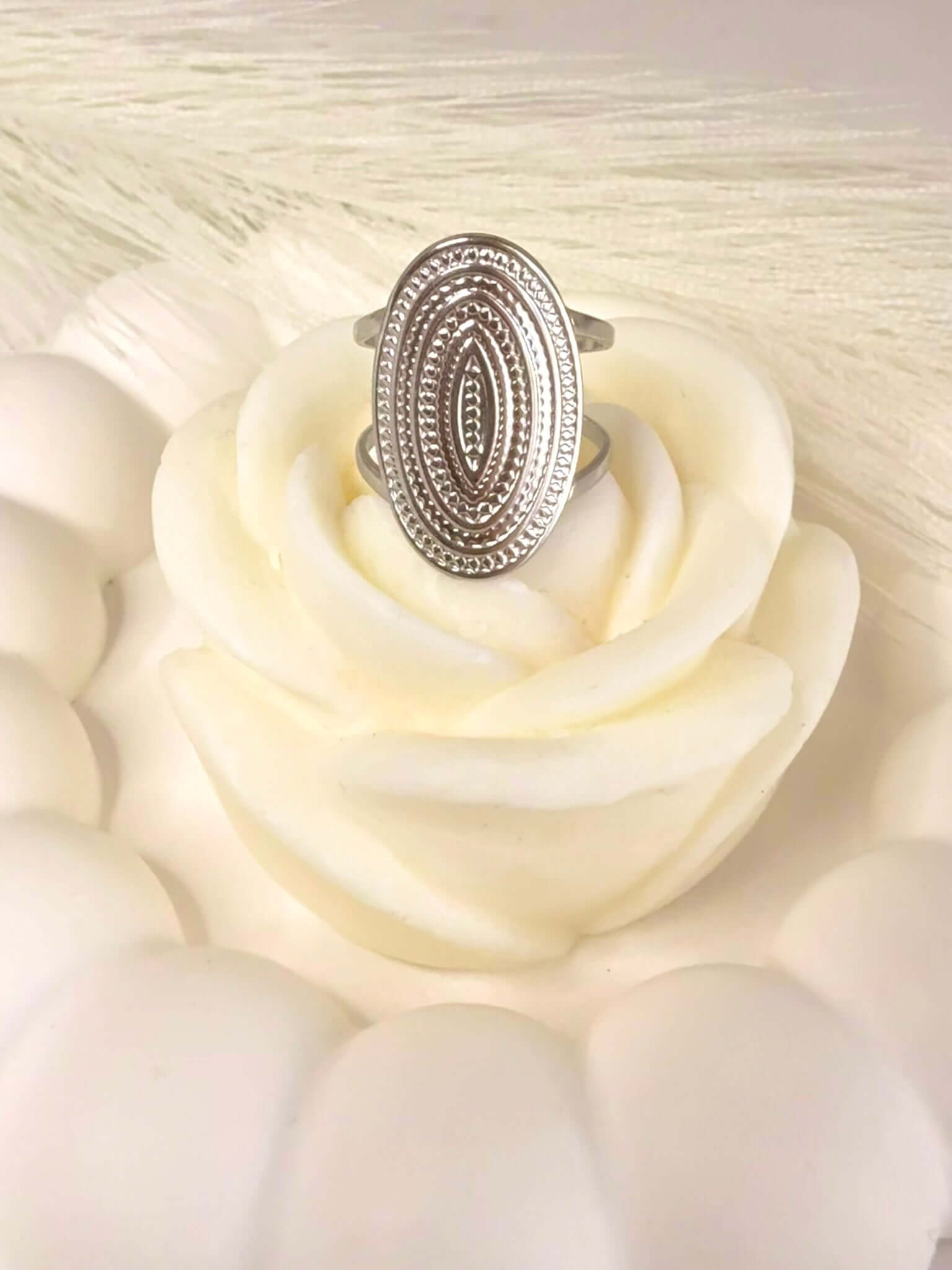 Bague Bohème PIA en Acier Inoxydable - Bohojoy