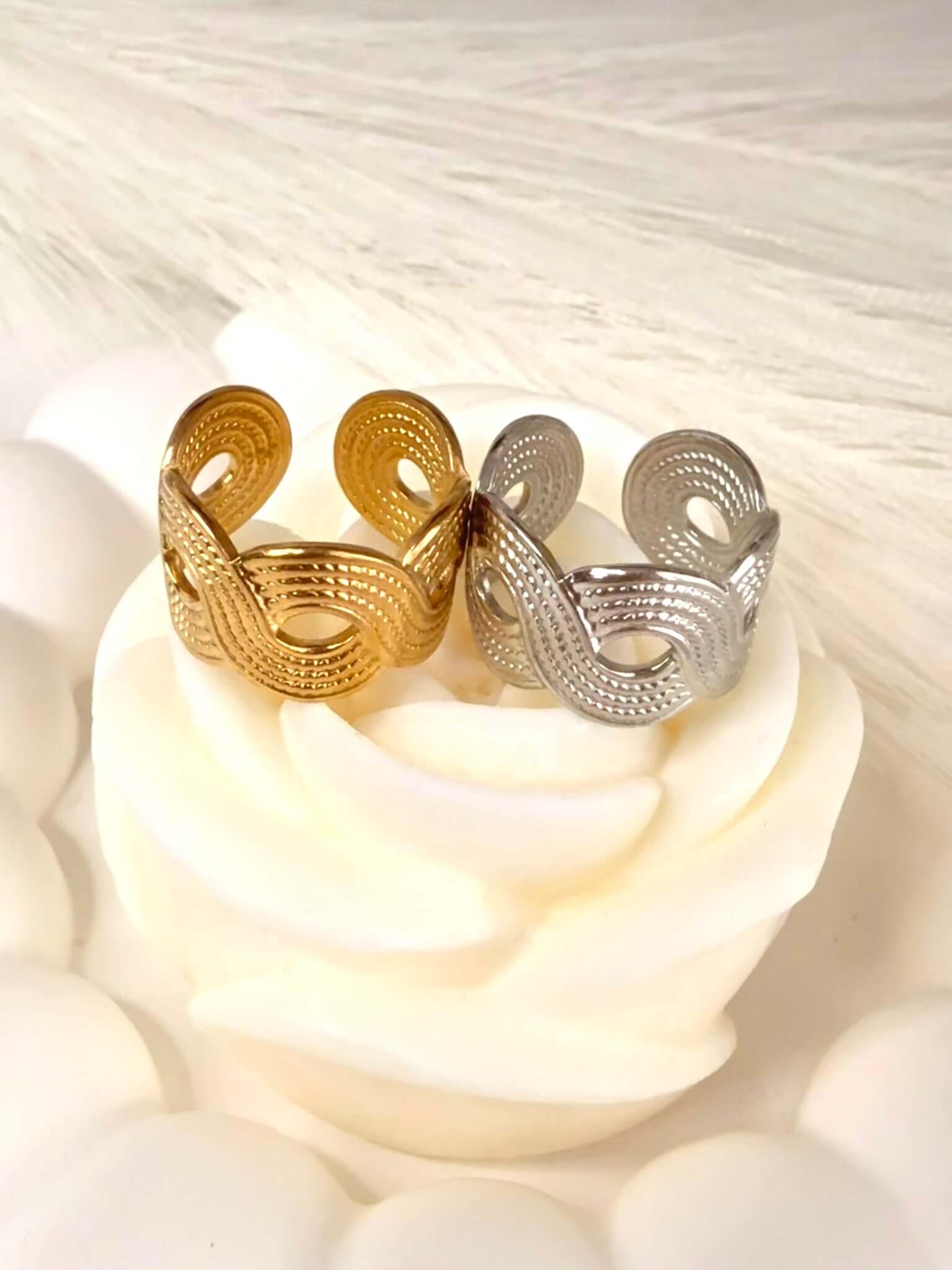 Bague CLEA - Design Géométrique Unique | Bohojoy