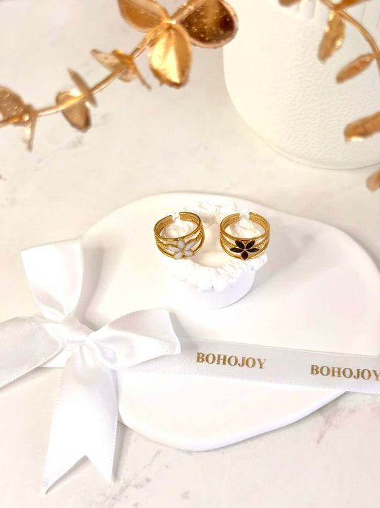 Bague JODIE en Acier Inoxydable - Bohojoy