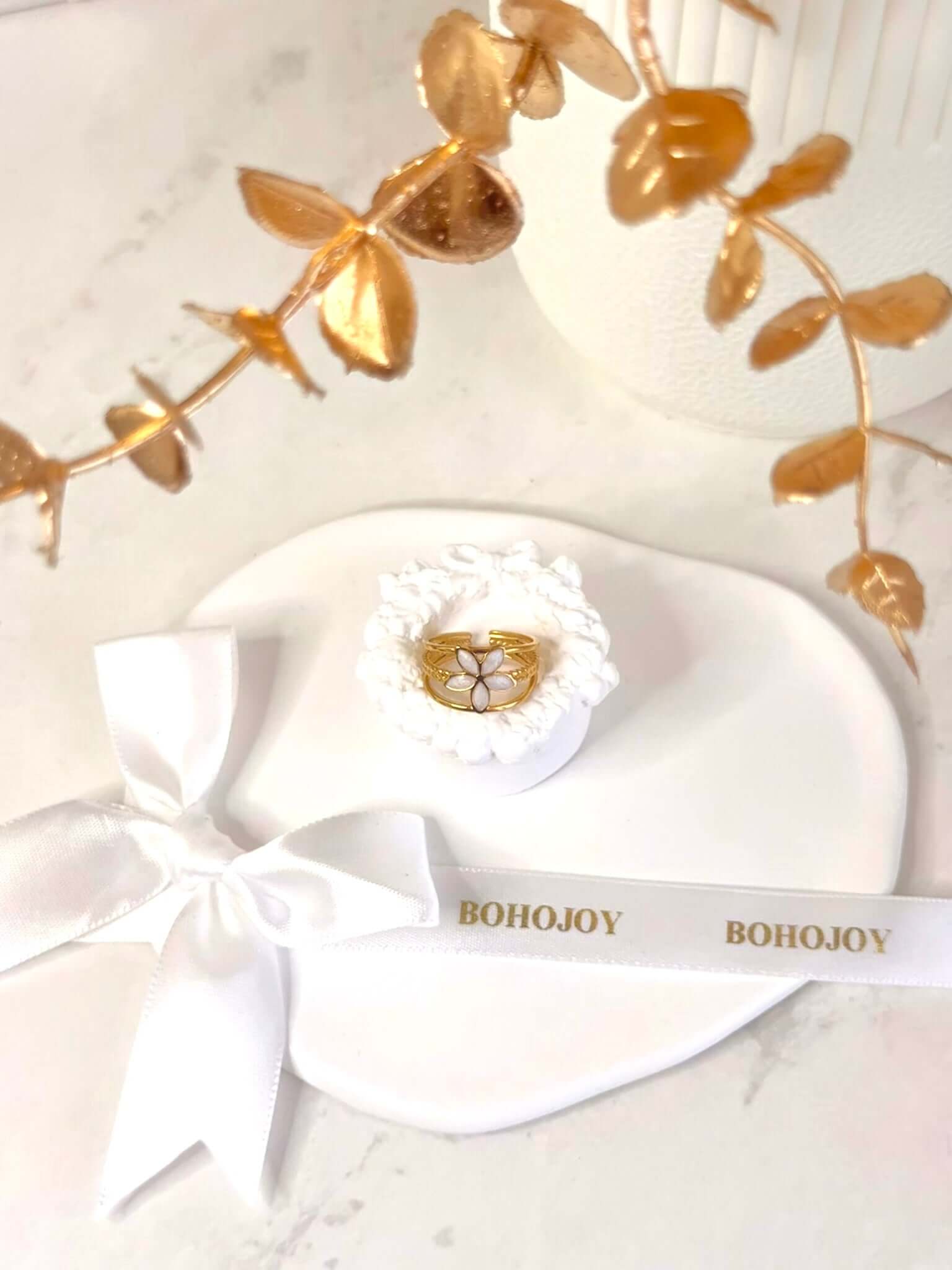Bague JODIE en Acier Inoxydable - Bohojoy
