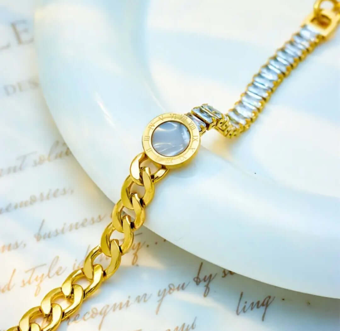 Bijoux acier inoxydable, bracelets tendance Alba