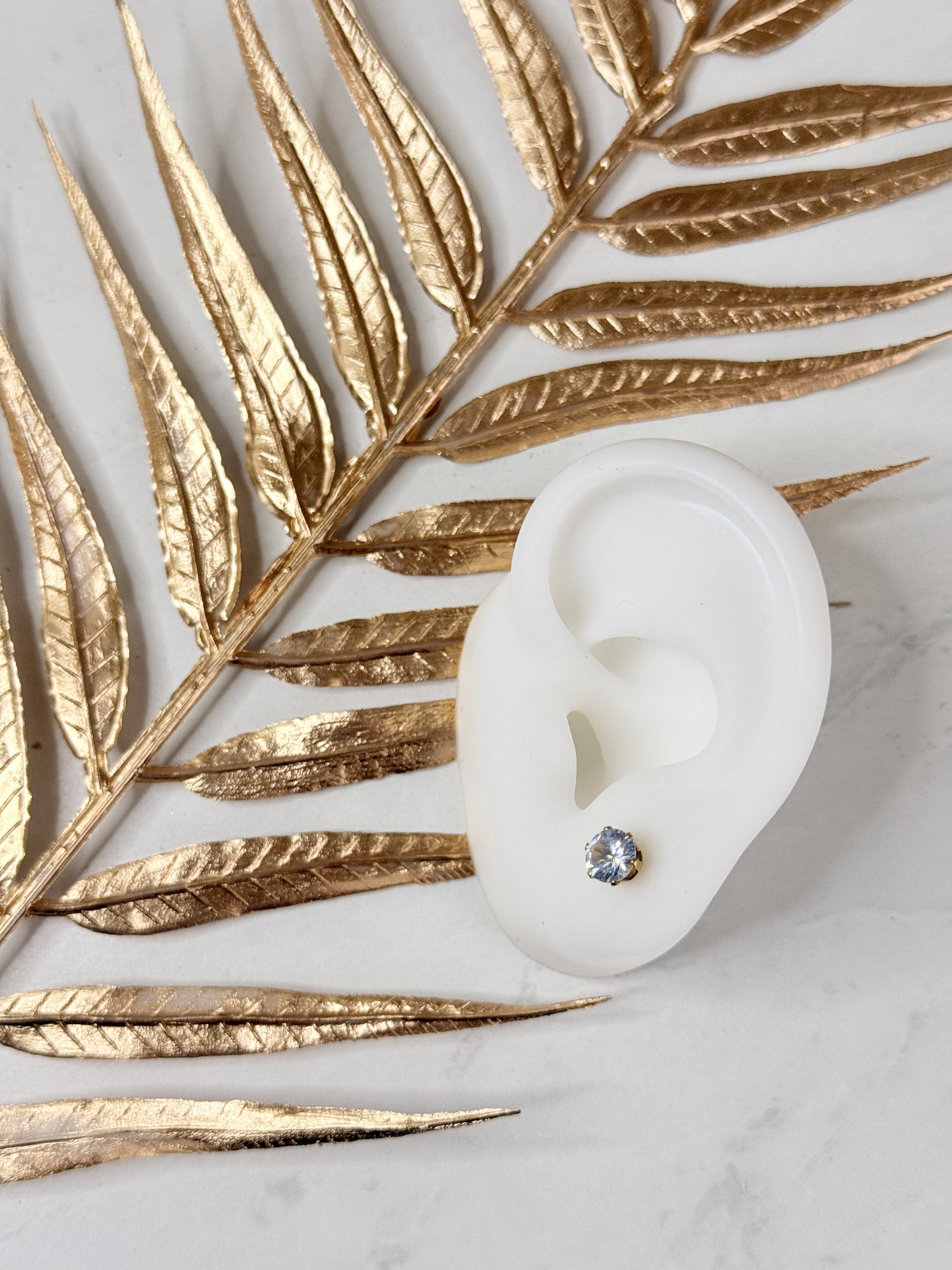 Boucles d'Oreilles LEONIE en Acier Inoxydable