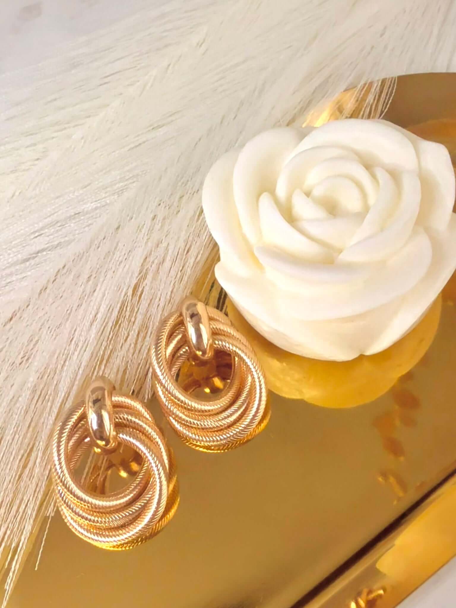 Boucles d'oreilles MILA - Créoles miniatures en acier inoxydable | Bohojoy