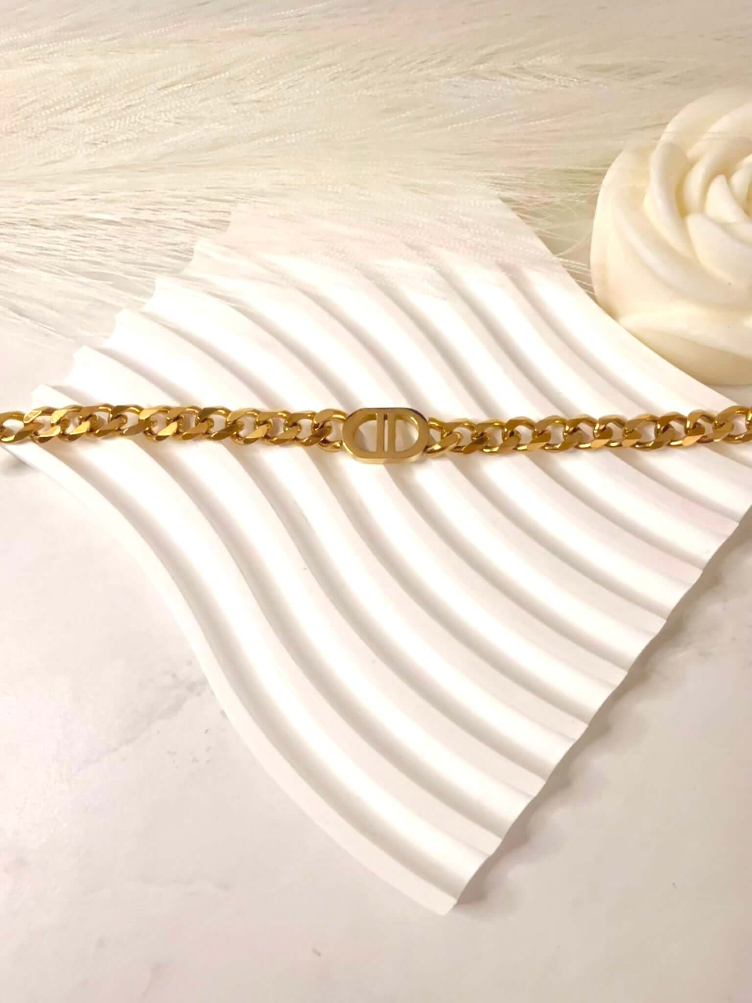 Bracelet AVA Doré en Acier Inoxydable - Bohojoy