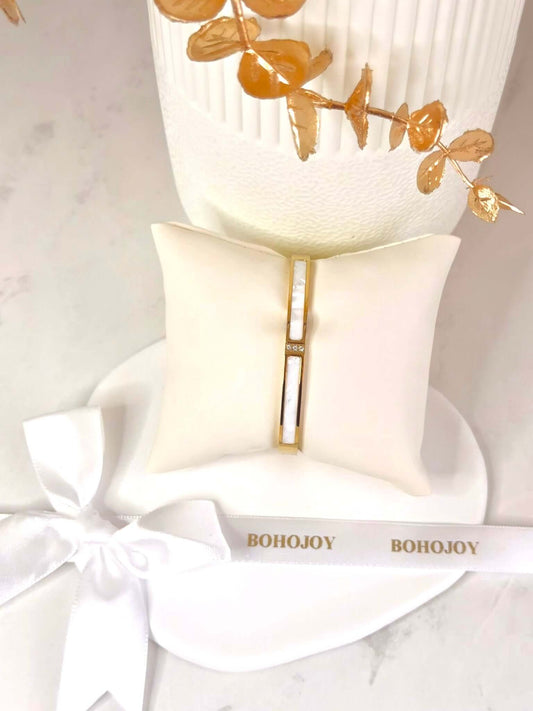 Bracelet Jonc GLORIA en Acier Inoxydable - Bohojoy