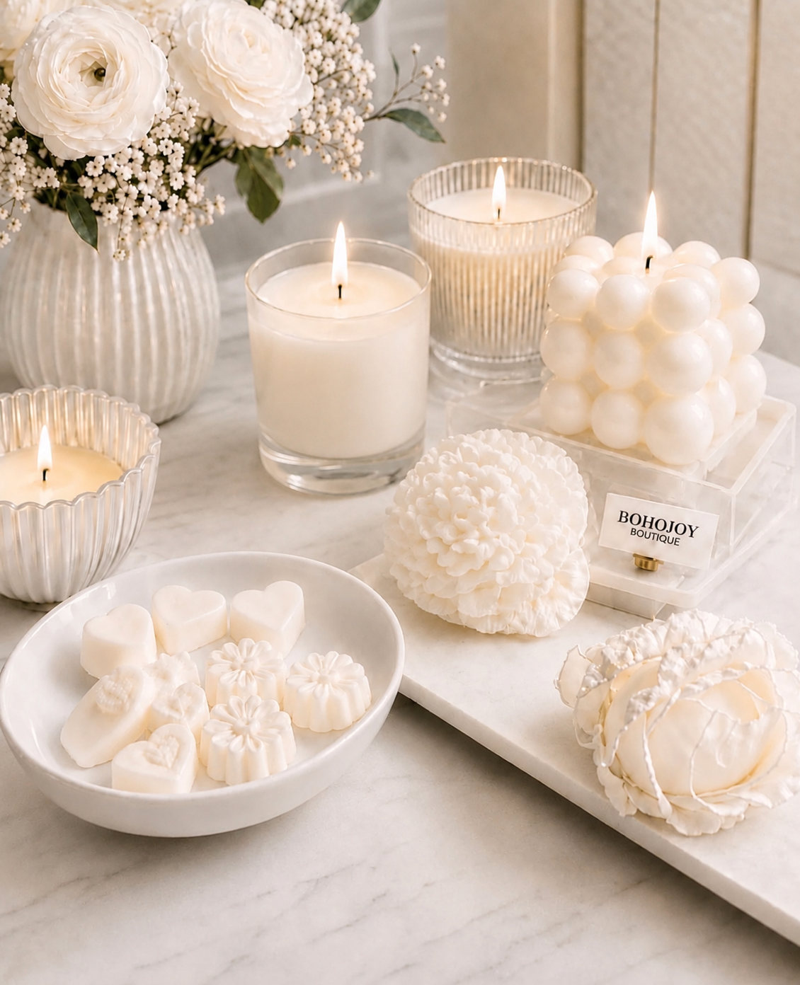 Bougies et fondants artisanaux BOHOJOY