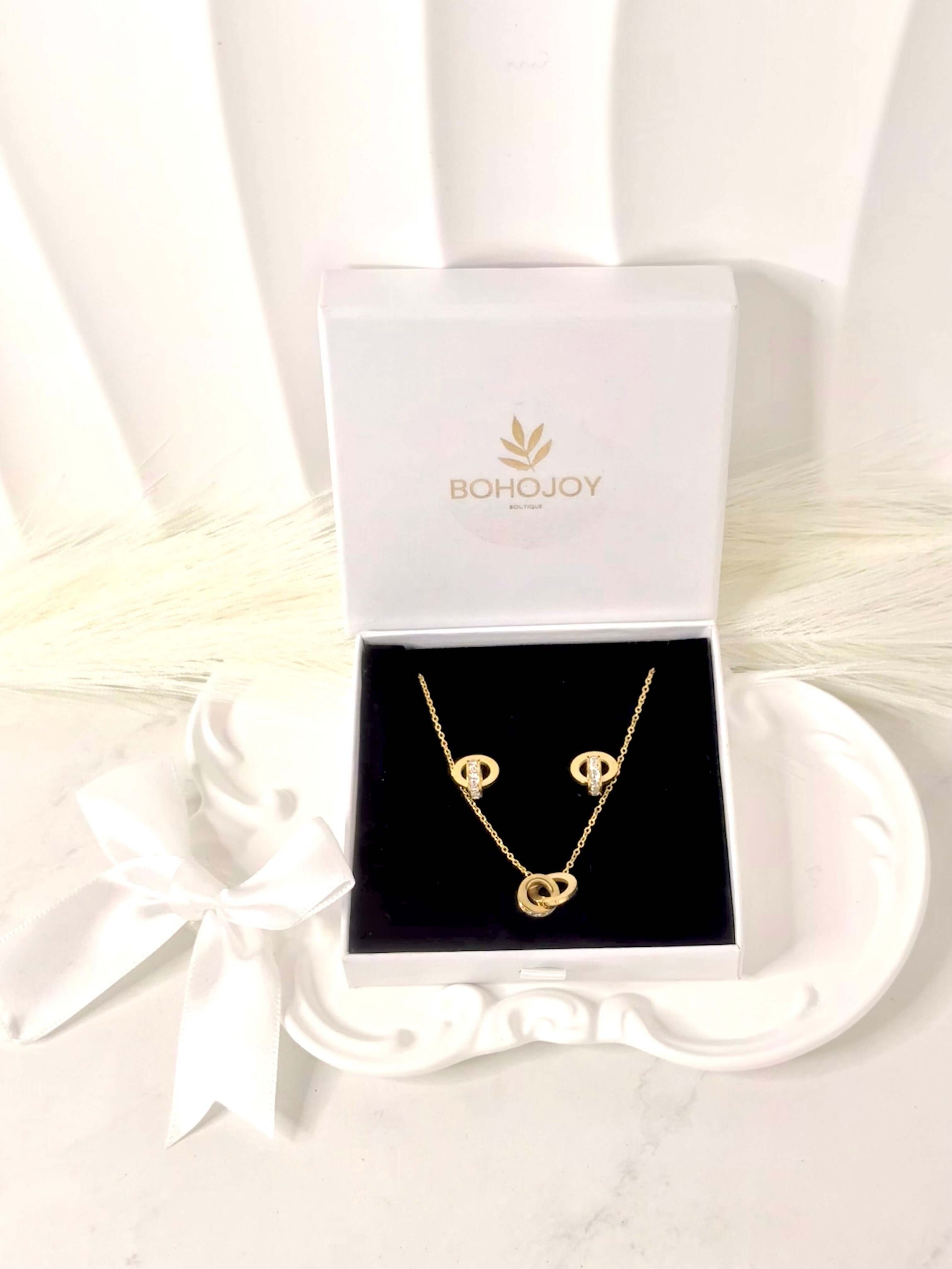 Coffret GOLD - Parure acier inoxydable | Bohojoy