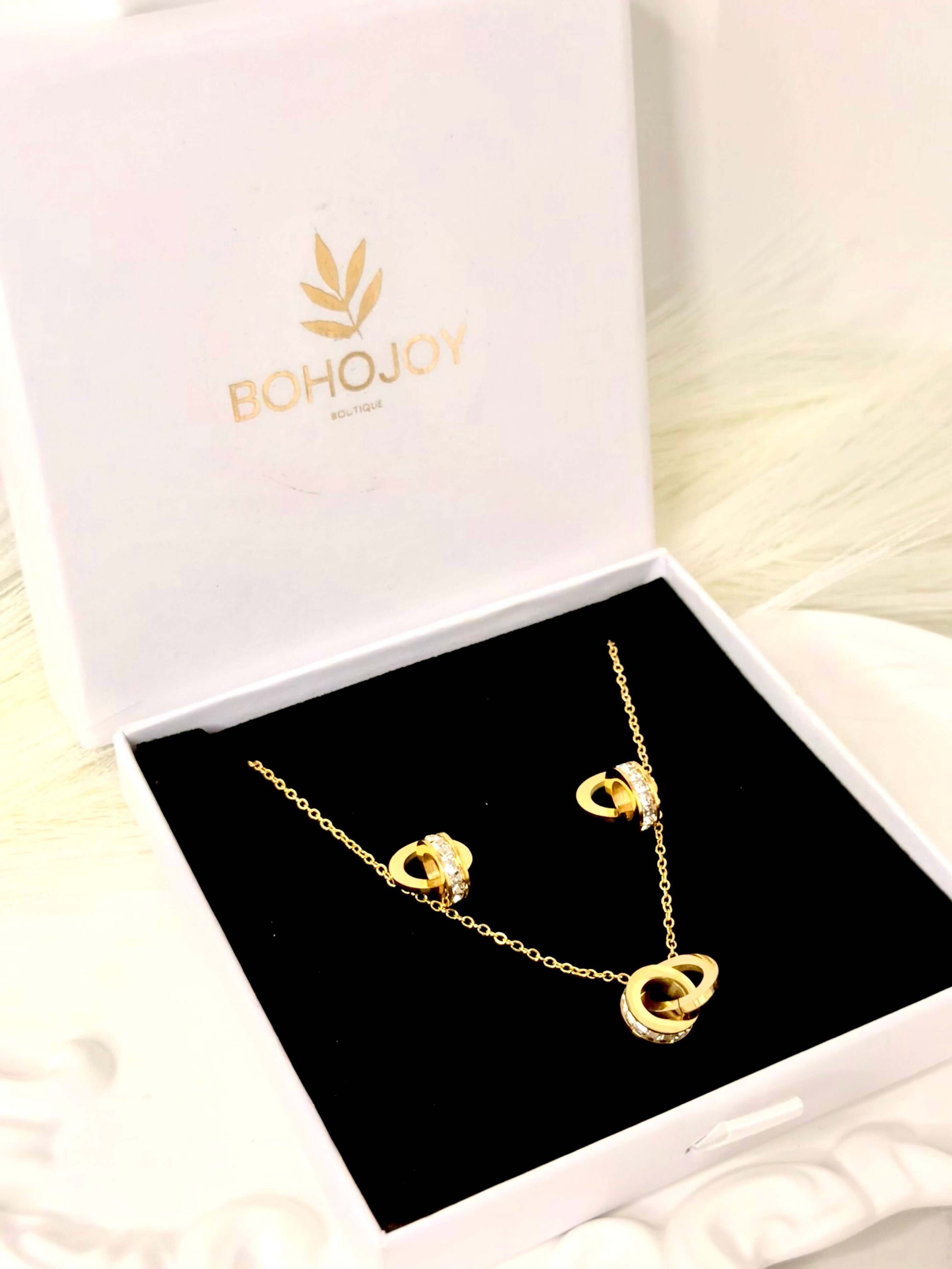 Coffret GOLD - Parure acier inoxydable | Bohojoy