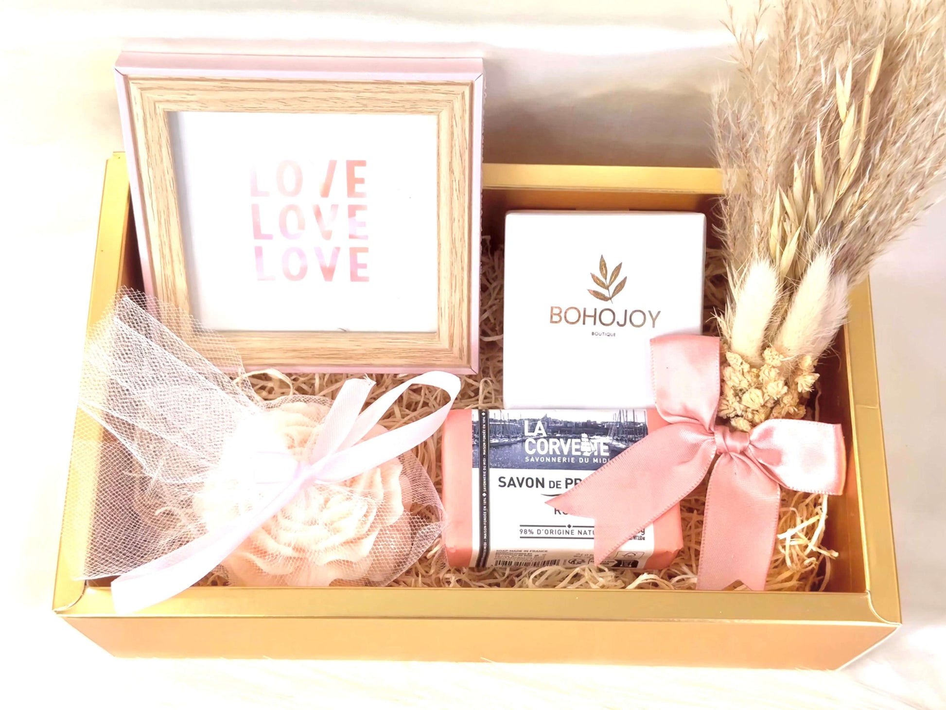 Coffret ROSA - Douceur et romantisme en cadeau | Bohojoy