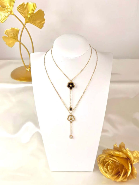 Collier Fanny en Acier Inoxydable - Bijoux Uniques